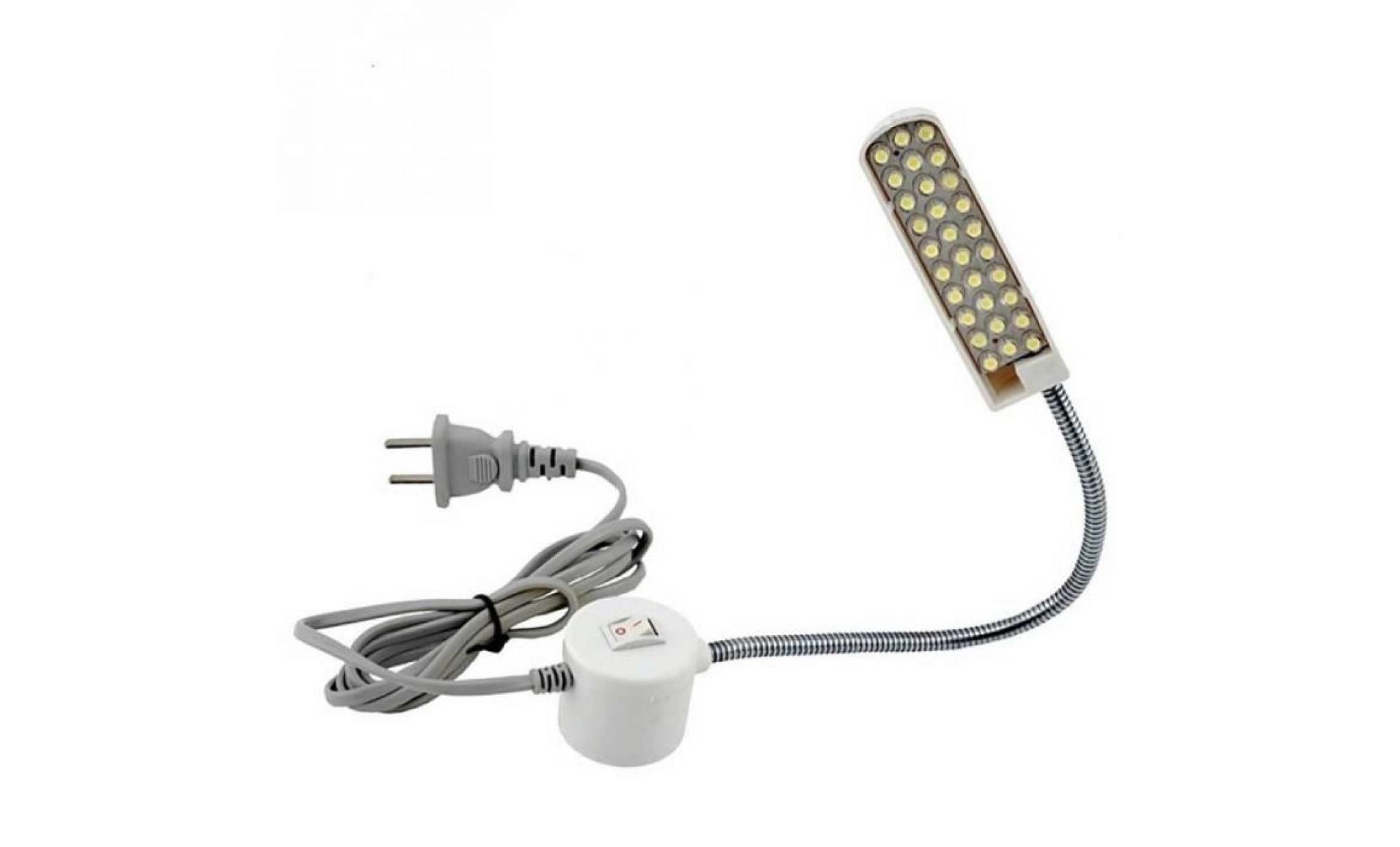 1.5w led lampe aimant machine À coudre lampe de lecture lampe de table avec bras flexible  eu plug 30 pcs led ampoules pas cher