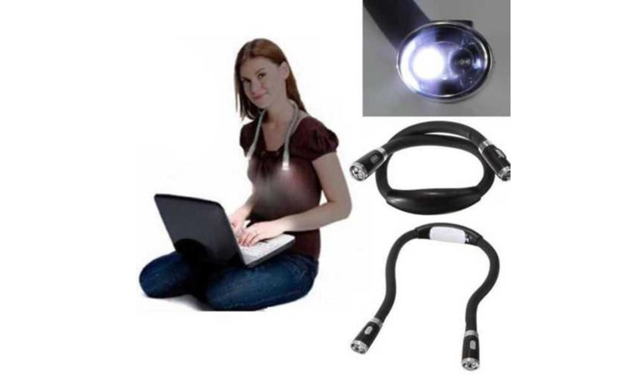 1 pc flexible led cou lumière livre lampe de lecture poche livre mains libres lampe de   nuit lampe camping lumière noir pas cher