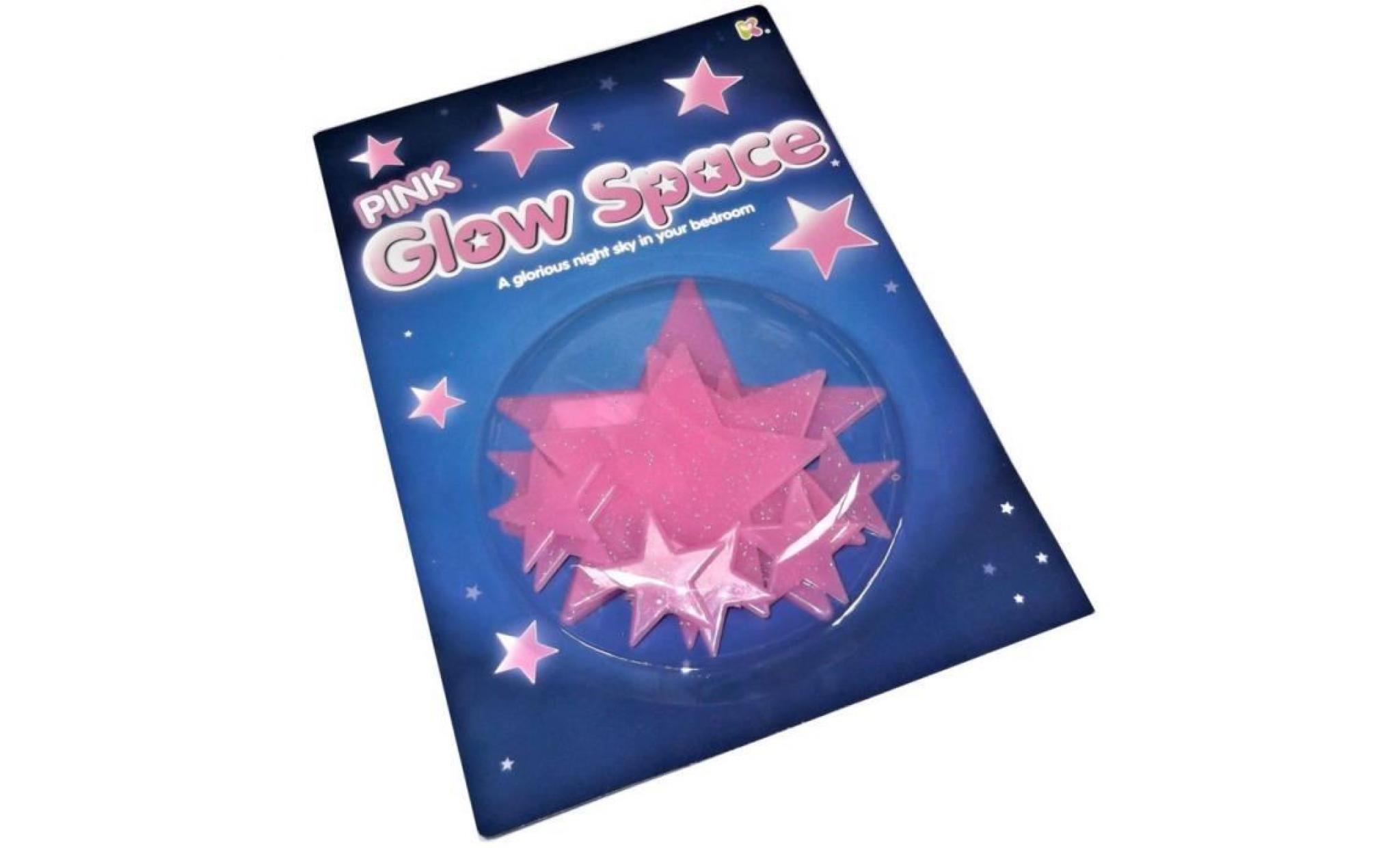11 pink glow stars   jouets amusants pour enfants   créez un ciel nocturne dans votre chambre à coucher!