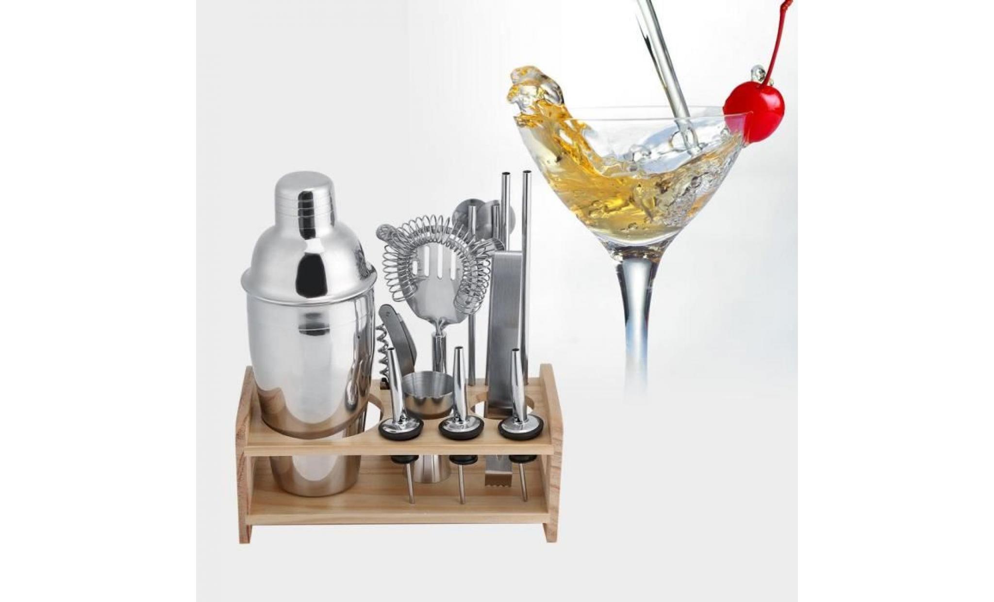 12 pcs kit cocktail en acier inoxydable outils de bar   yuyuan