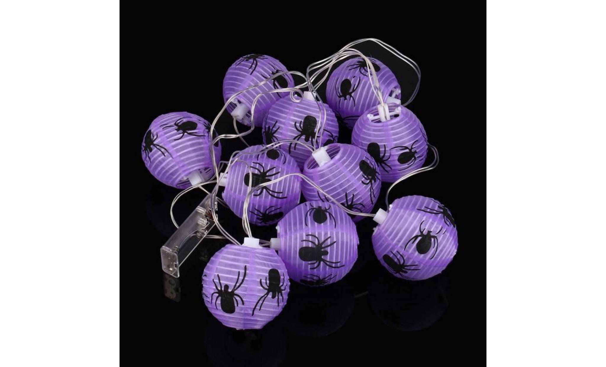 2.3m 10led purple string lights pour halloween party decor halloween light yu11