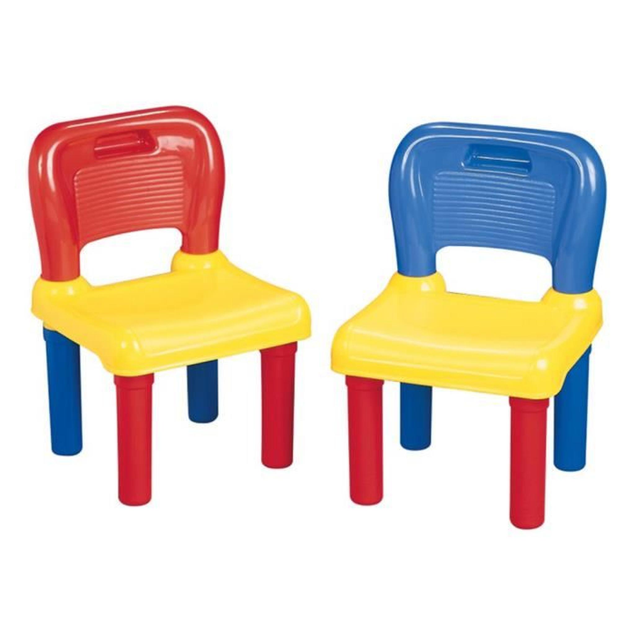 2 Chaises pour enfants, Dim : 48 x 31.5 x 30.5 cm