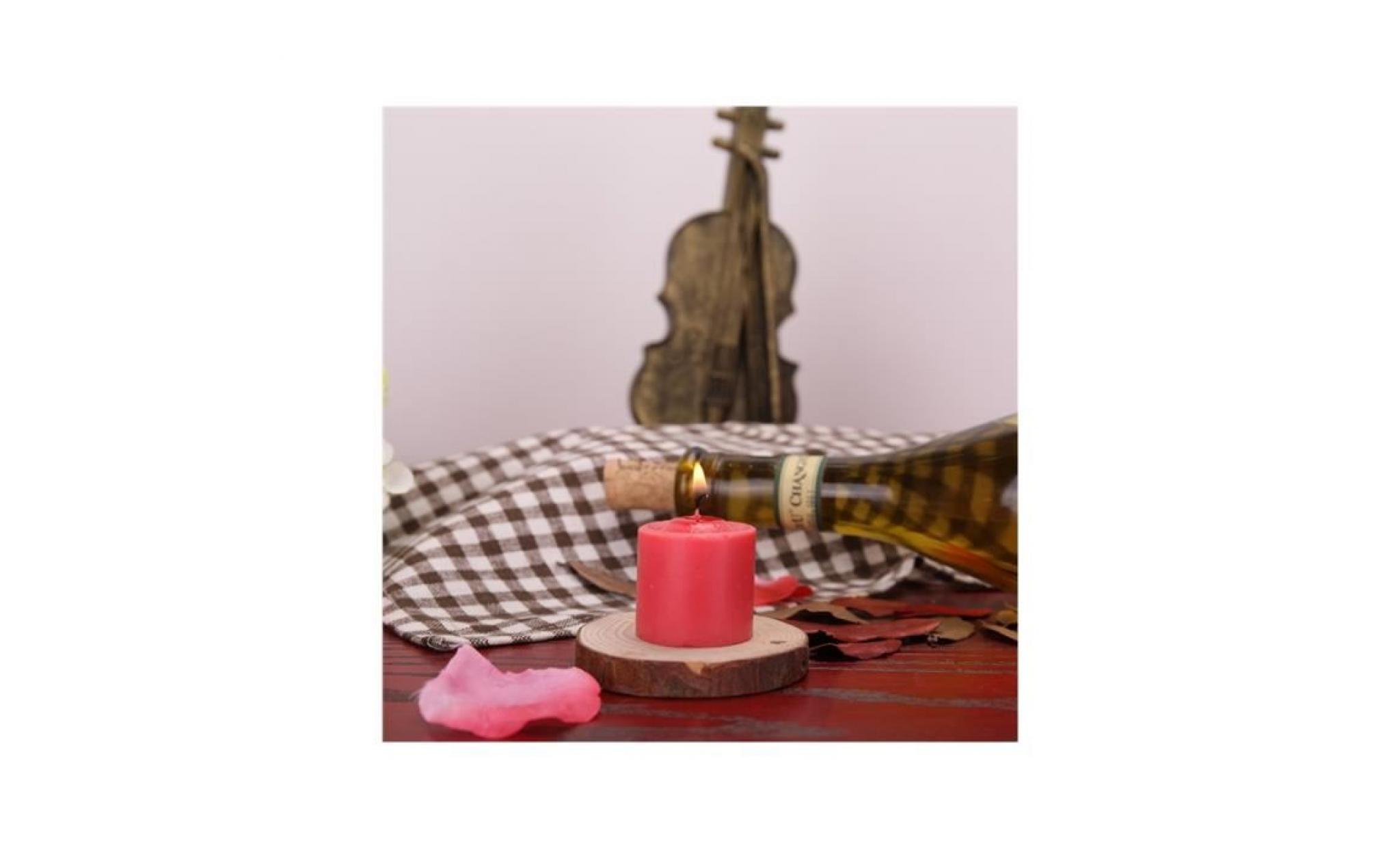 2 pcs basse température bougies romantique flirting wax dripping bougies jouets sexuels Érotiques pour les couples amoureux (rouge) pas cher