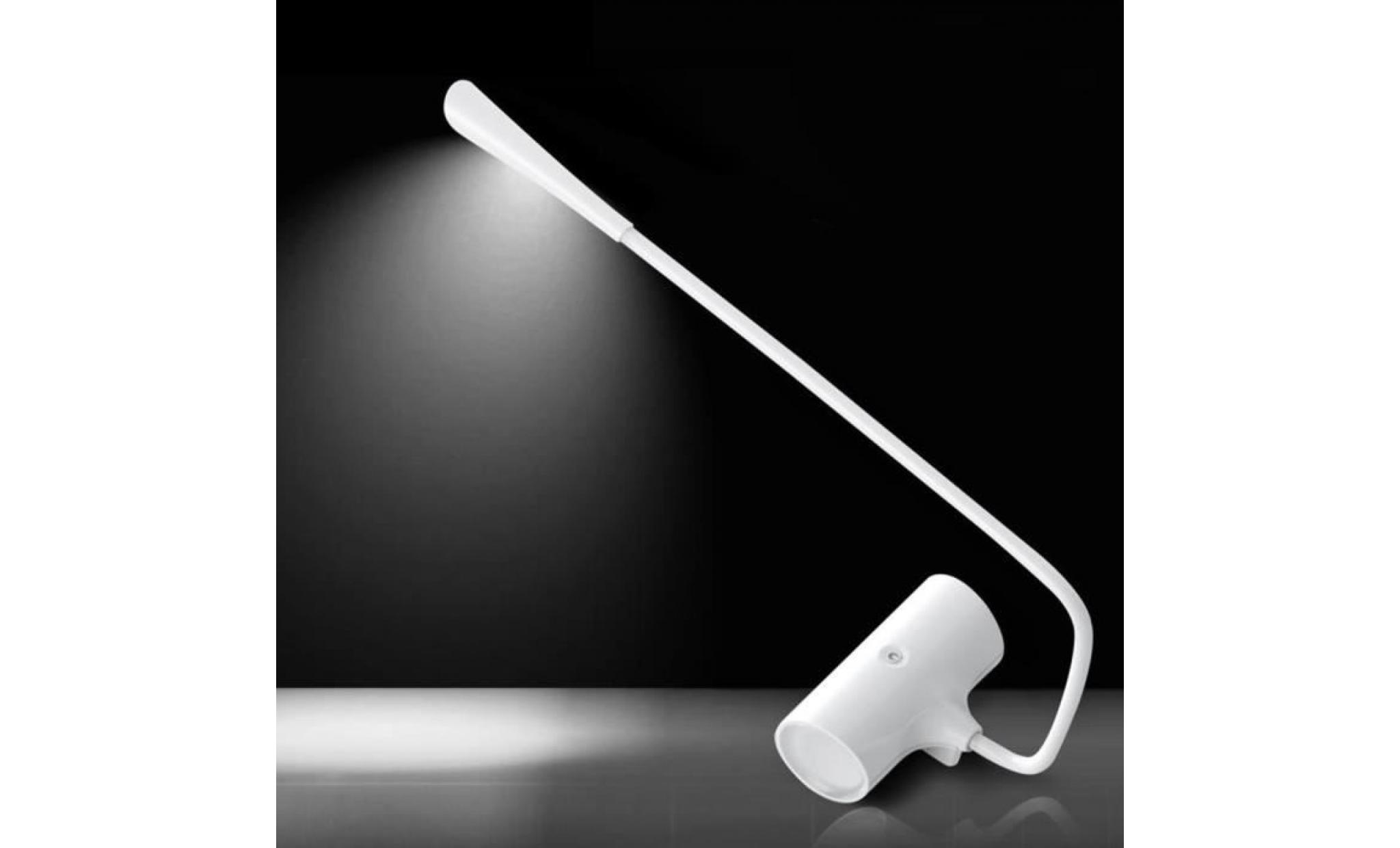 2w lumière de bureau led mini usb capteur tactile lampe de chevet flexible  blanc eu