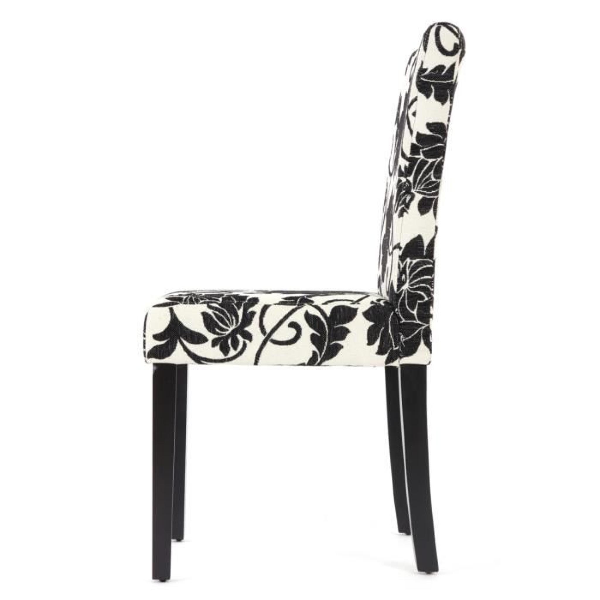 2x chaise Fauteuil Littau  textile, jacquard,  pas cher