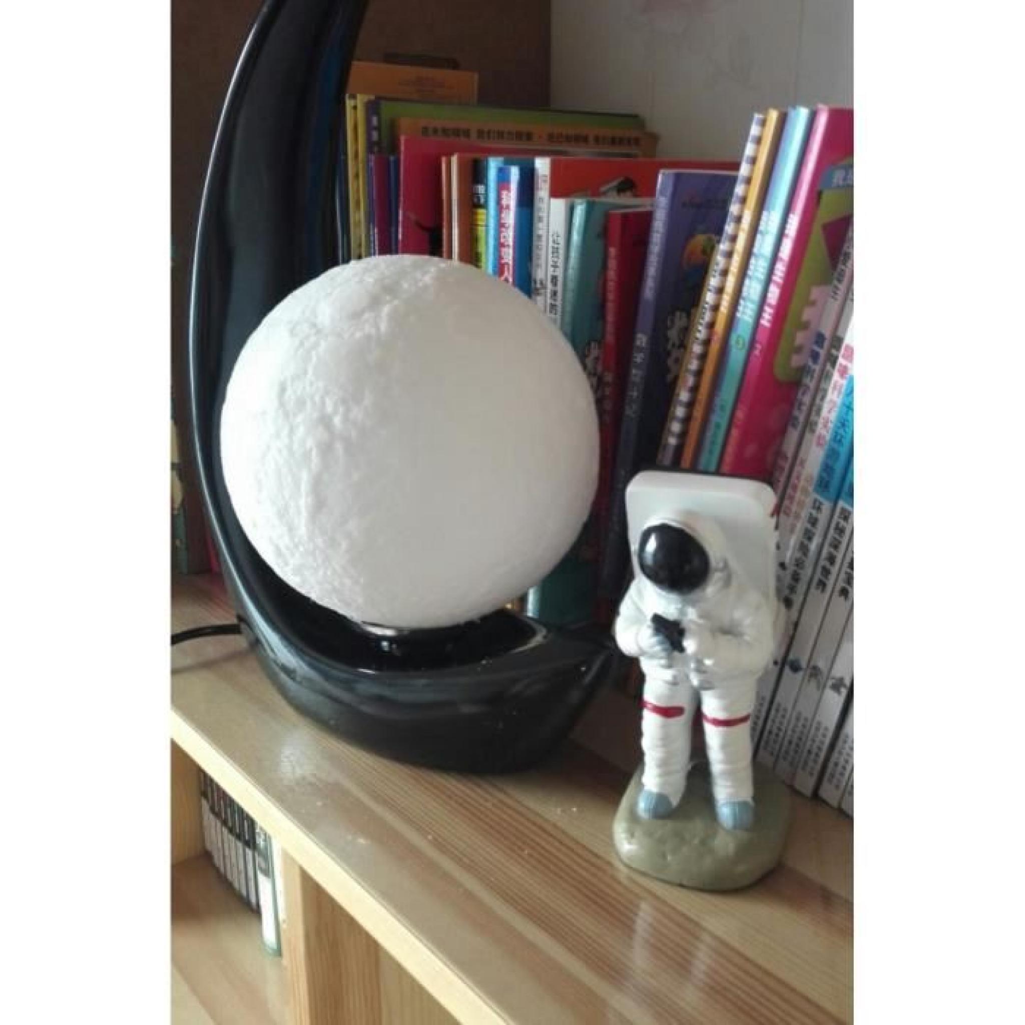 3D print TABLE LIGHT Lampe lunaire de création 3D de lampe d'une lampe à del de personnalisation pas cher