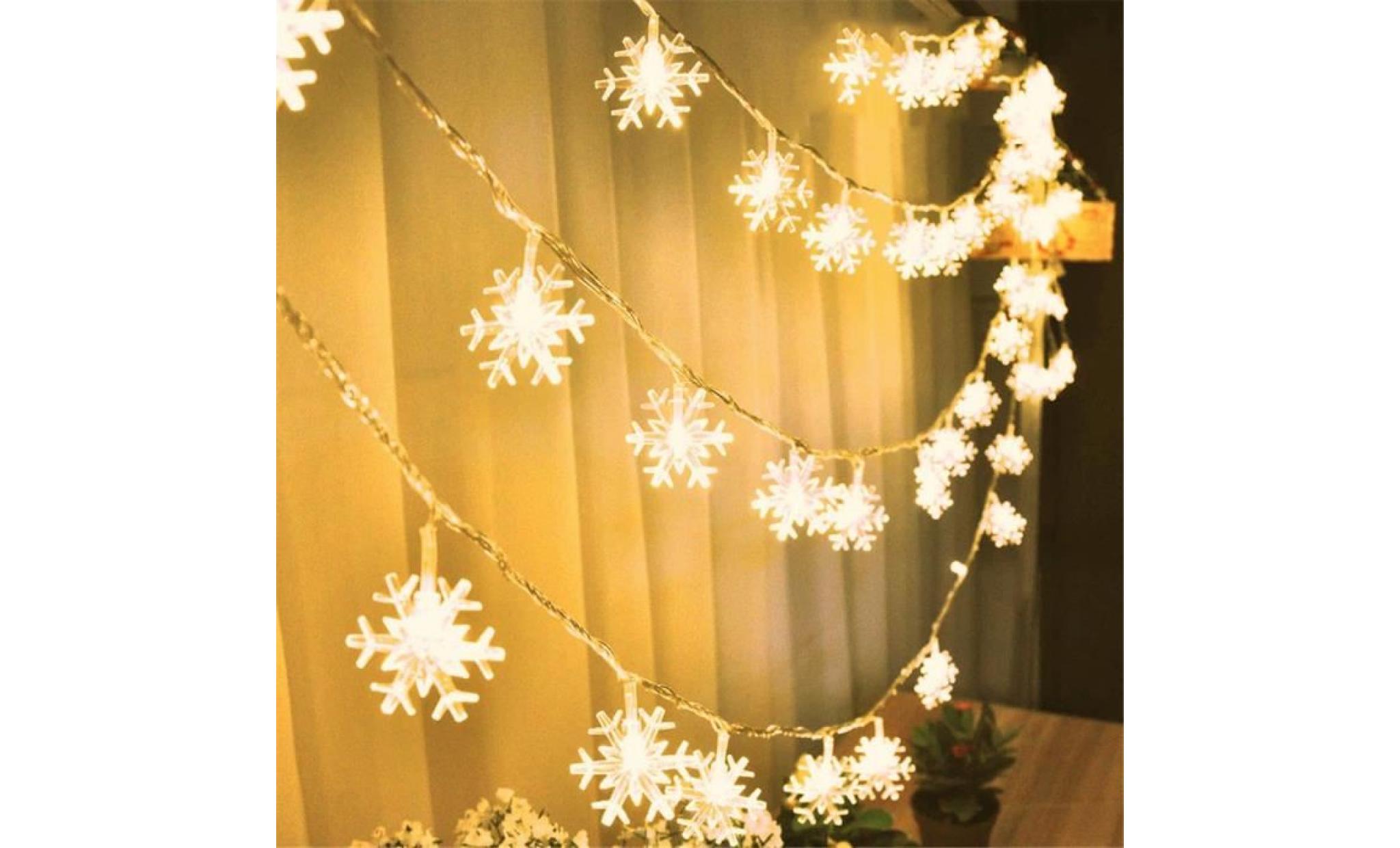 3m 20led snowflakes shape string lights party wedding christmas decor lights cxq3209