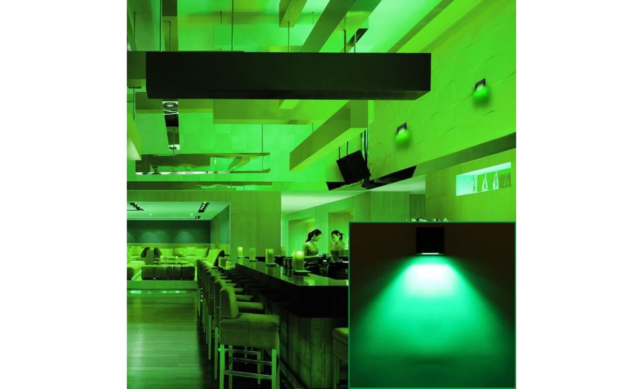 3w led lumière de nuit de décoration lampe murale en aluminium applique d'éclairage pour ktv bar club salon ac 85 265v pas cher