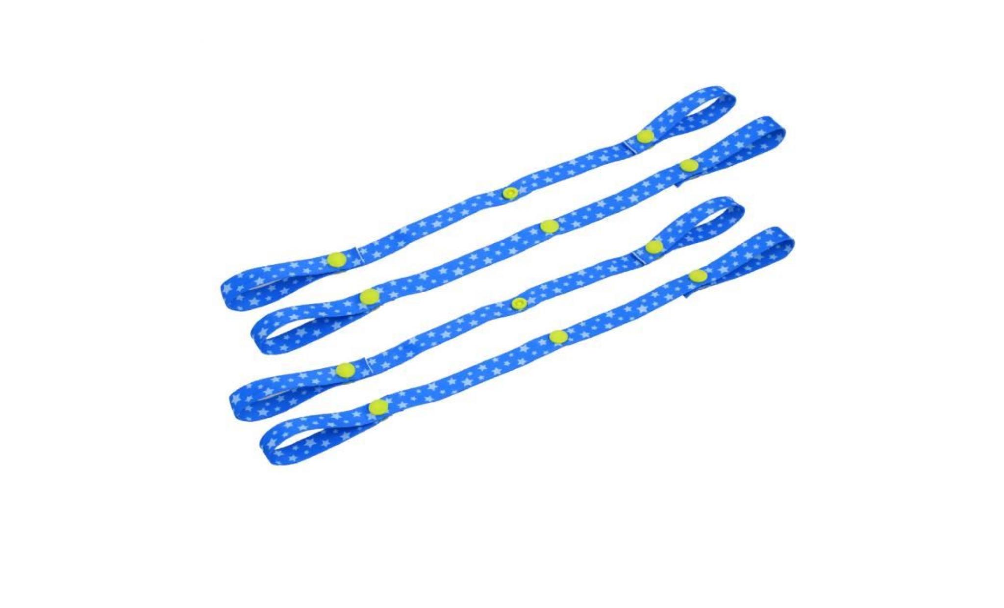 400mm 16 inch long 15mm width polyester star pattern bottle cup strap blue 4pcs pas cher