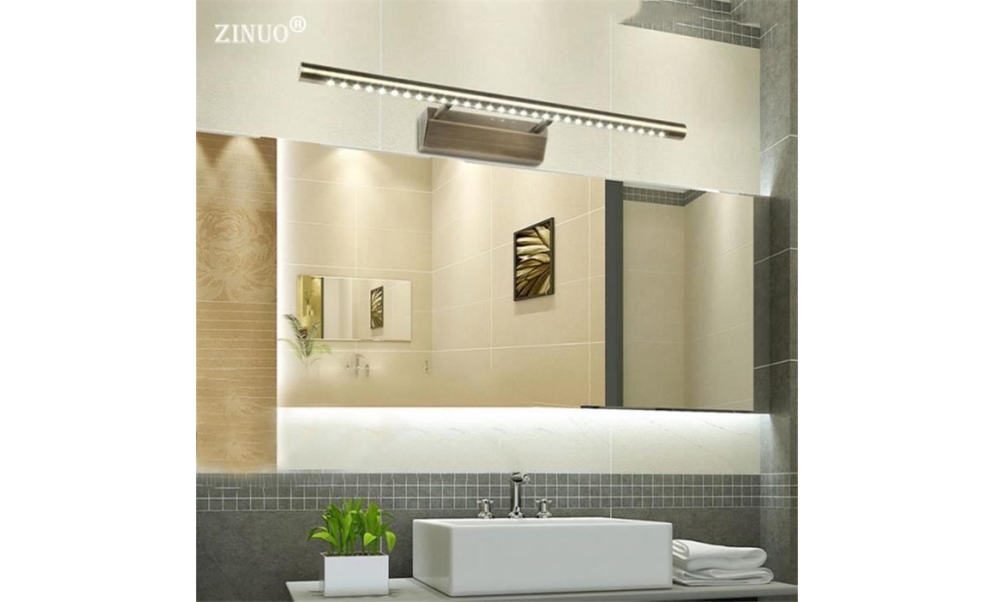 5w 40cm moderne led salle de bains miroir lumière anti buée chambre tête de lit Étanche mur monté applique lampes pas cher