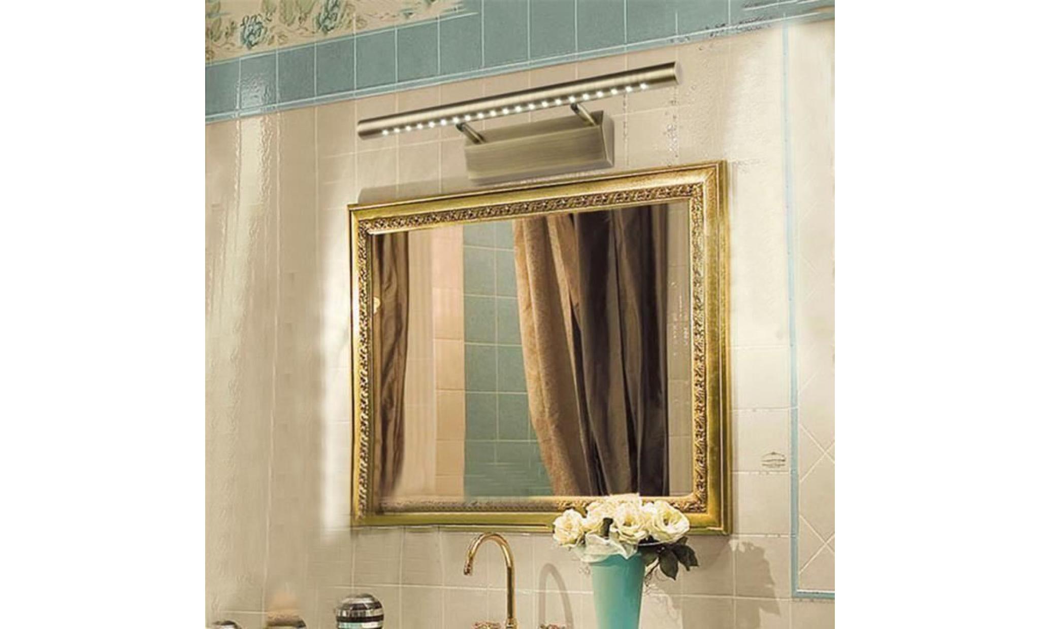 5w 40cm moderne led salle de bains miroir lumière anti buée chambre tête de lit Étanche mur monté applique lampes pas cher