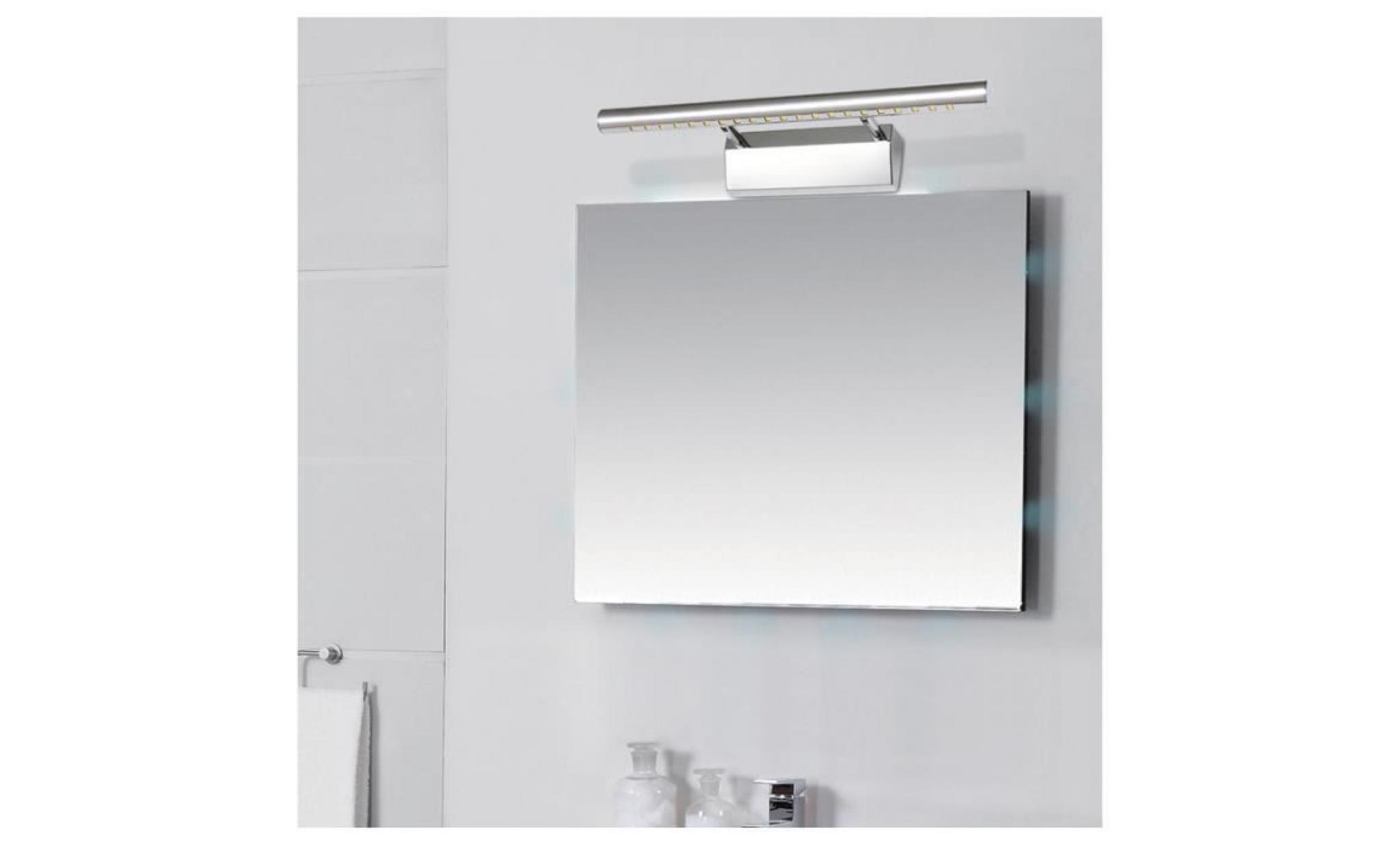 5w lampe de salle de bain 21 leds applique en acier inoxydable pour mirroir couloir cuisine 6000 6500k pas cher