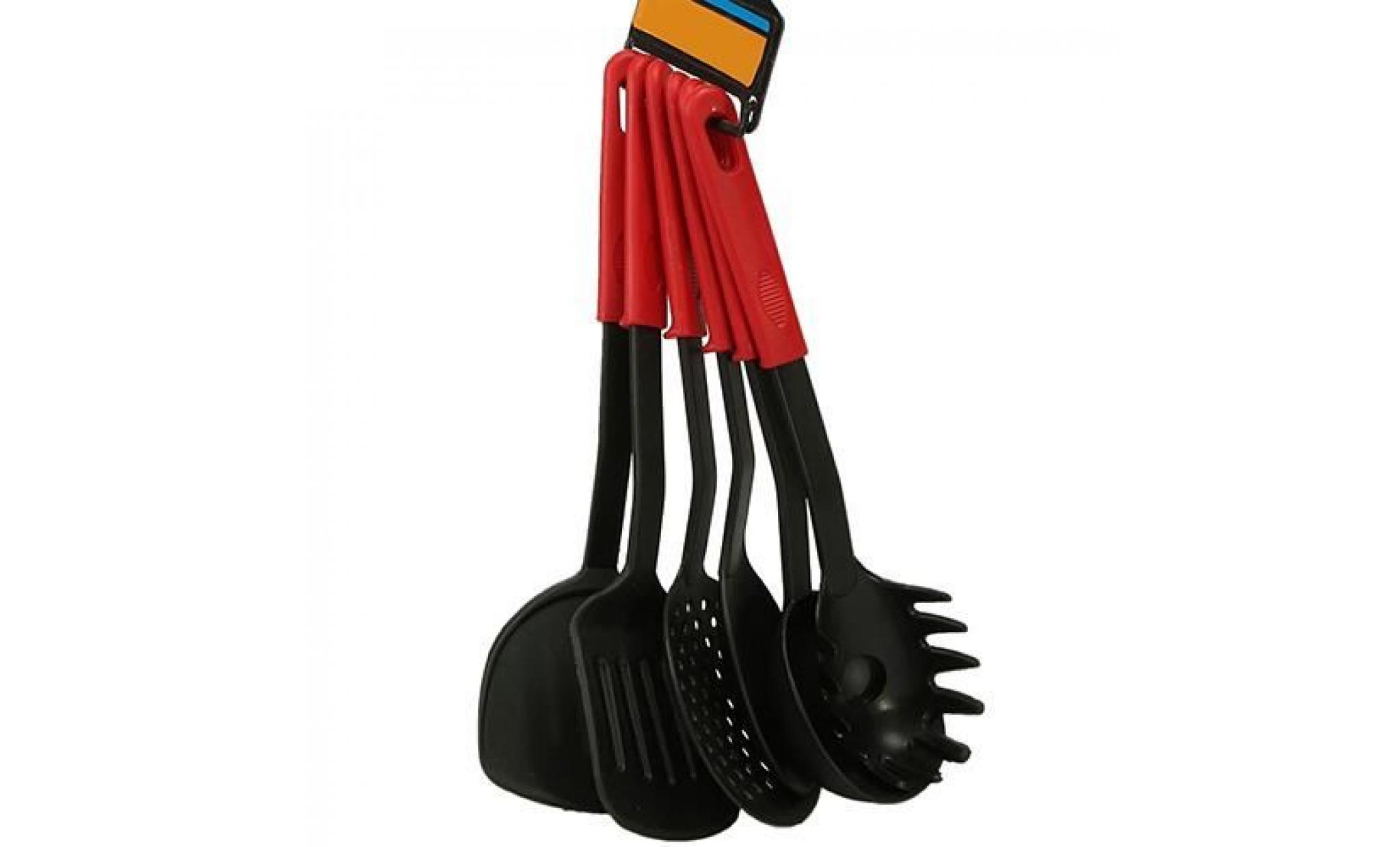 6 pièces de cuisine à domicile ustensiles de cuisine nylon spatula spoon ustensiles ustensiles de cuisine pas cher