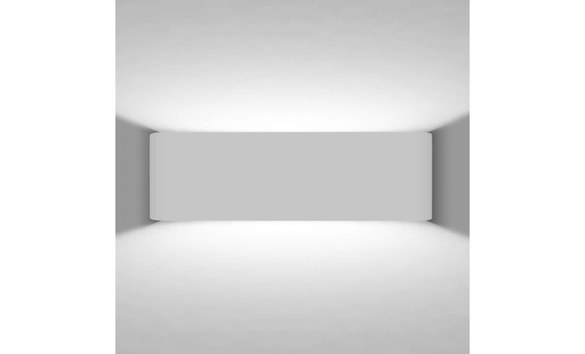 7w lampe applique murale led mural super lumineux lampe lumière blanc 6000k pour salle de bain miroir [classe énergétique a+++] pas cher