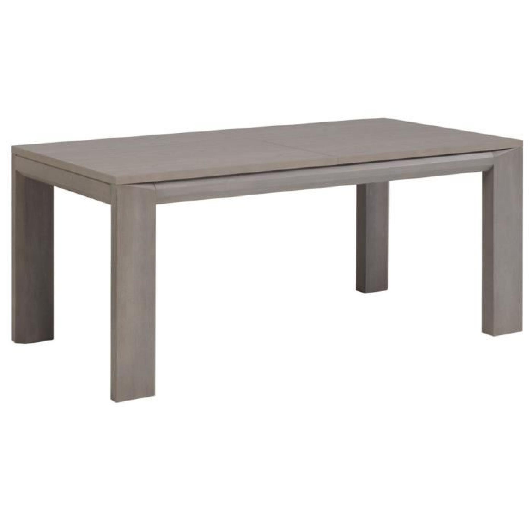 ACADEMY Table L180/225/270 cm finition chêne grisé