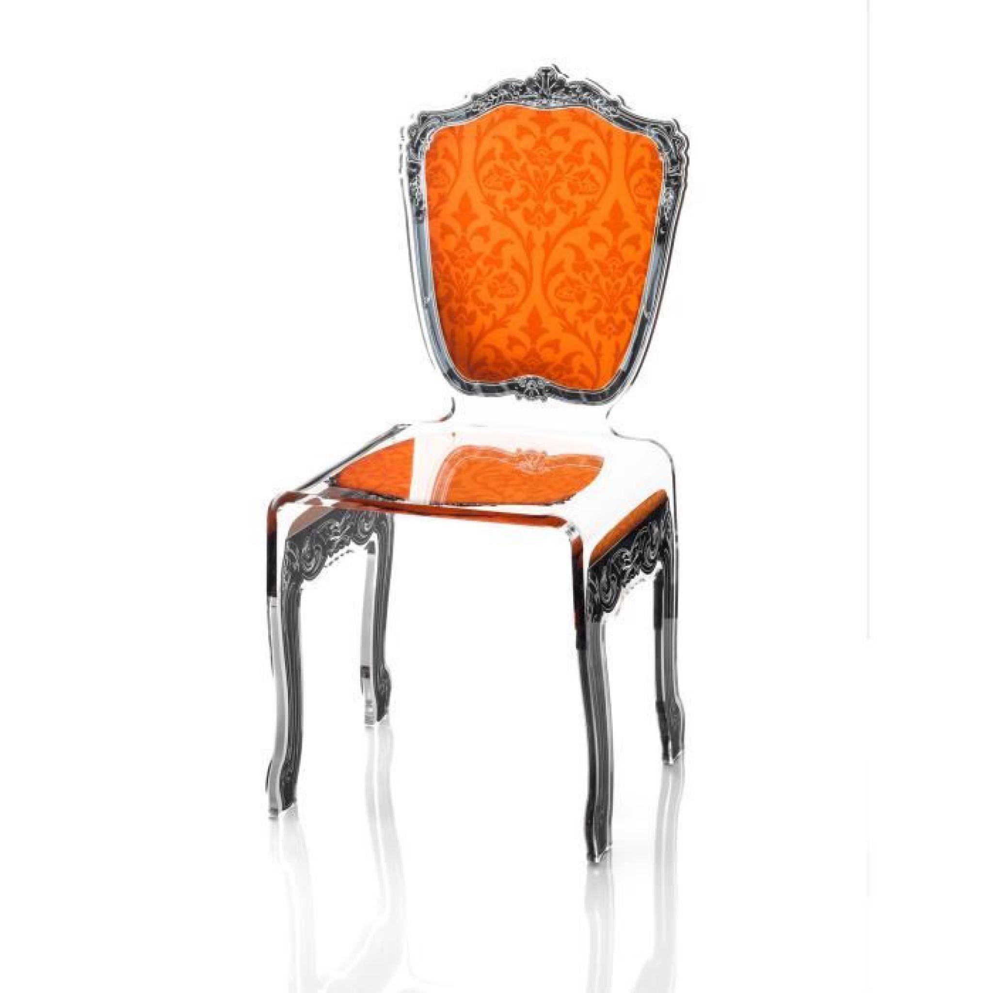 Acrila - Chaise Baroque - Orange