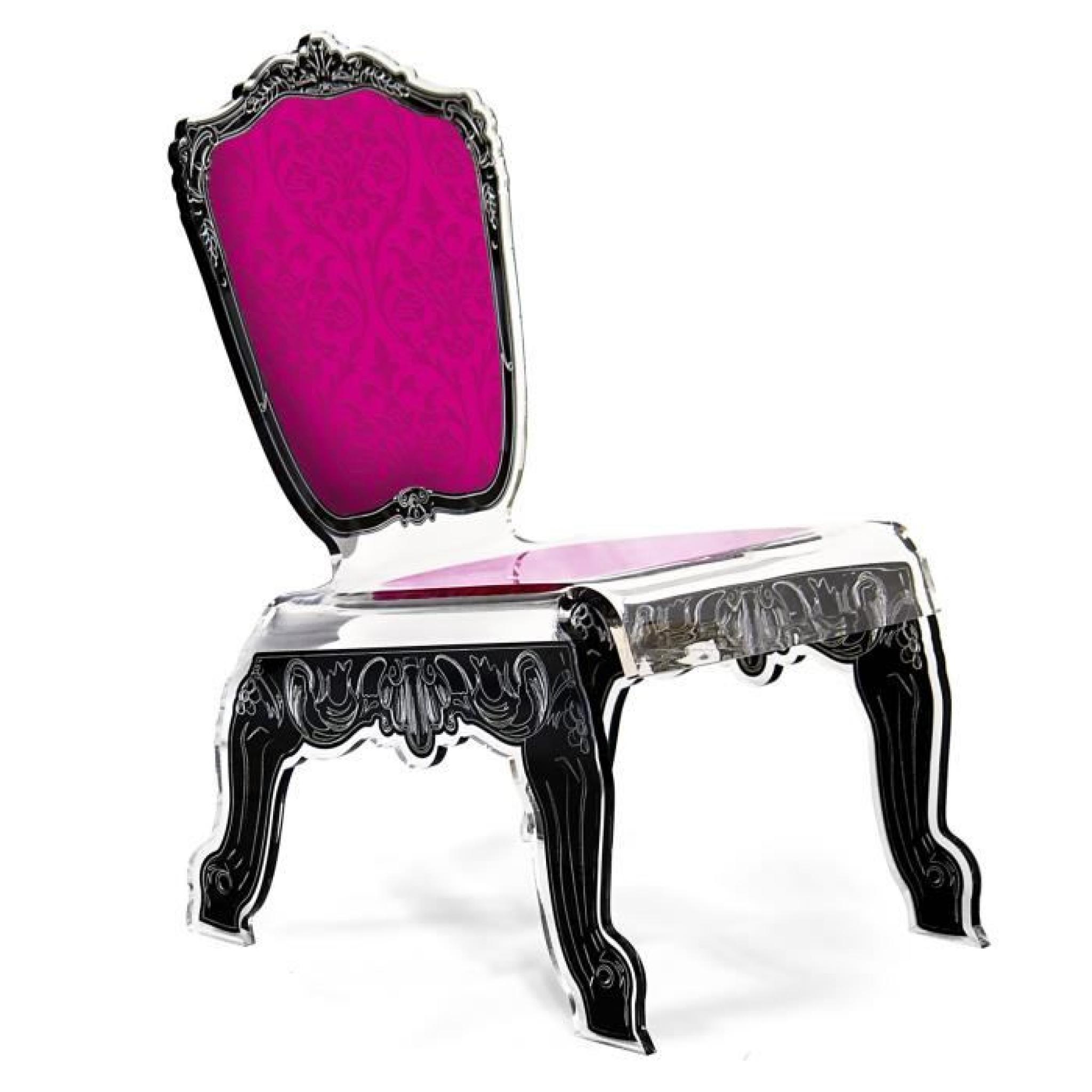 Acrila - Chaise Baroque relax - Rose