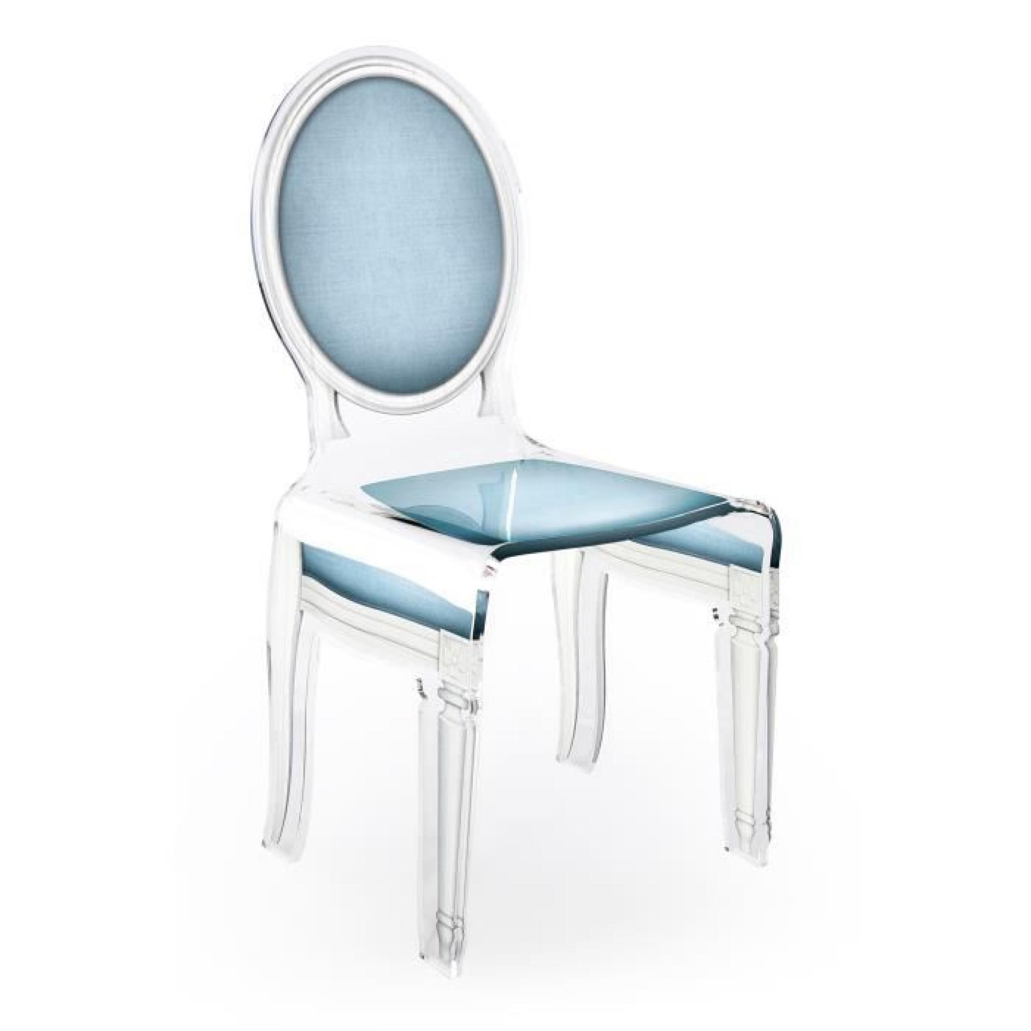 Acrila - Chaise Sixteen - Bleu pastel