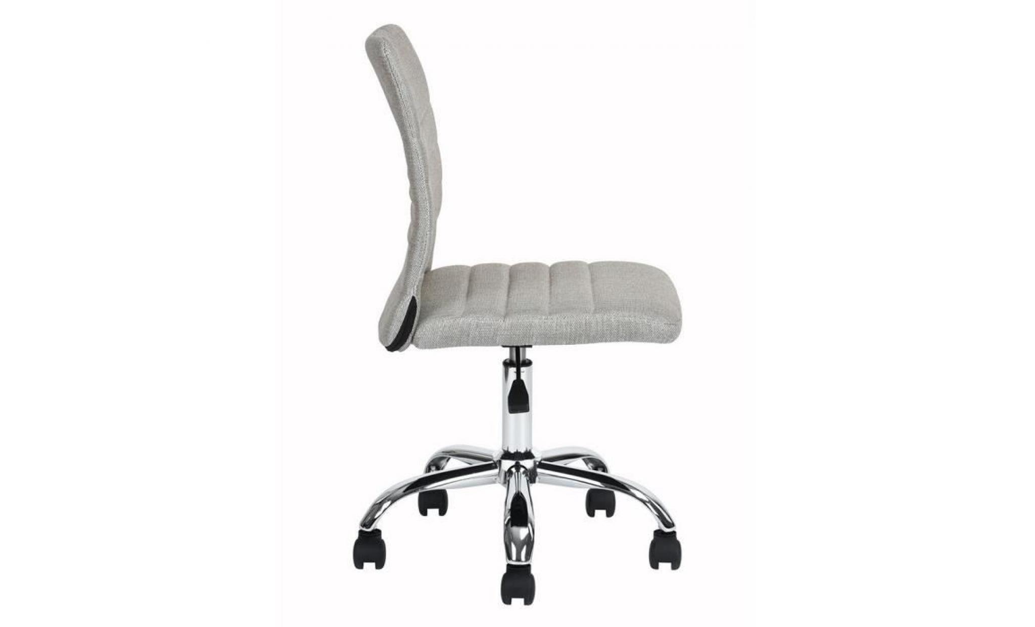aingoo®  chaise de bureau hauteur régable   gris pas cher