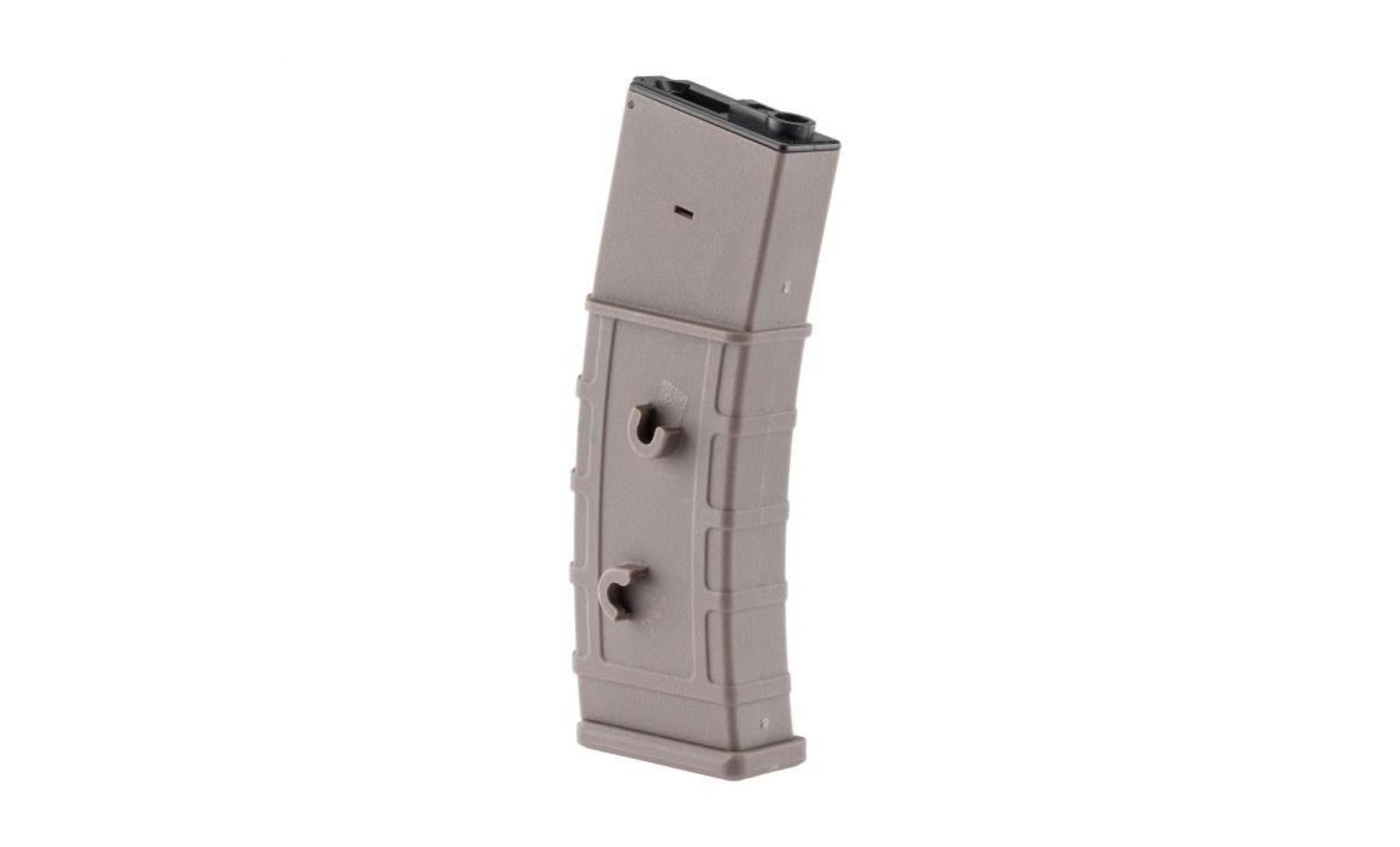 airsoft magazine polymer flash hi cap 360 rds for m4 m16 (made by lonex)   tan