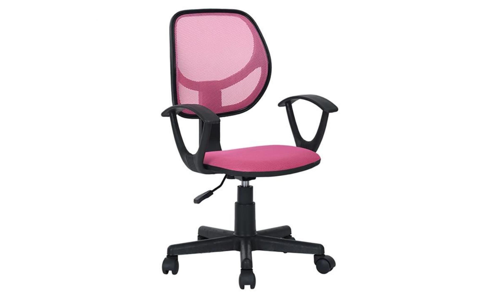 alvina   fauteuil de bureau rose