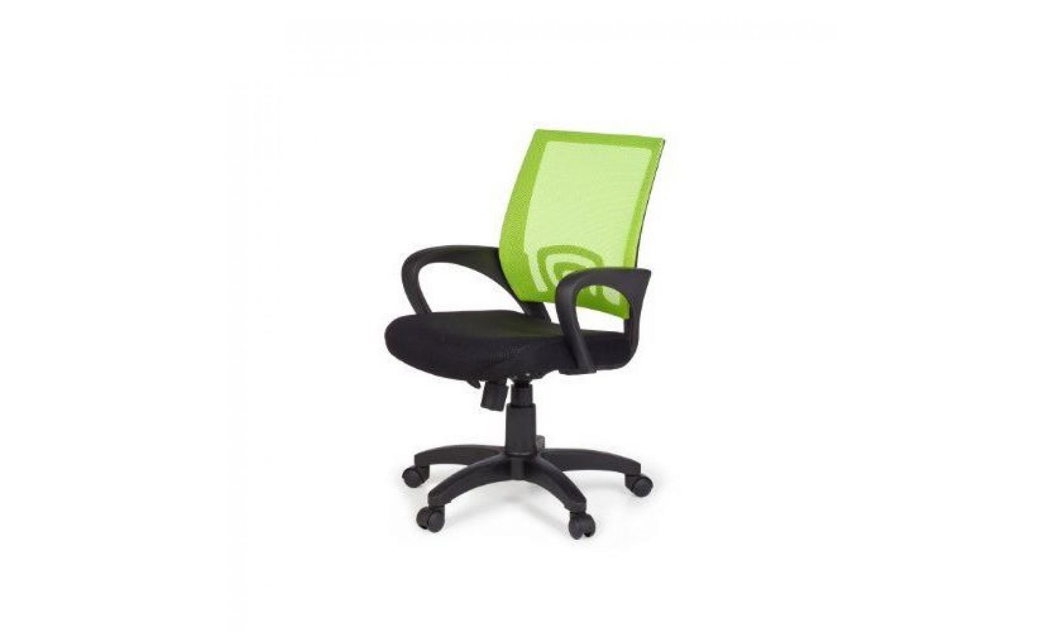 fauteuil de bureau design whitney   vert anis  