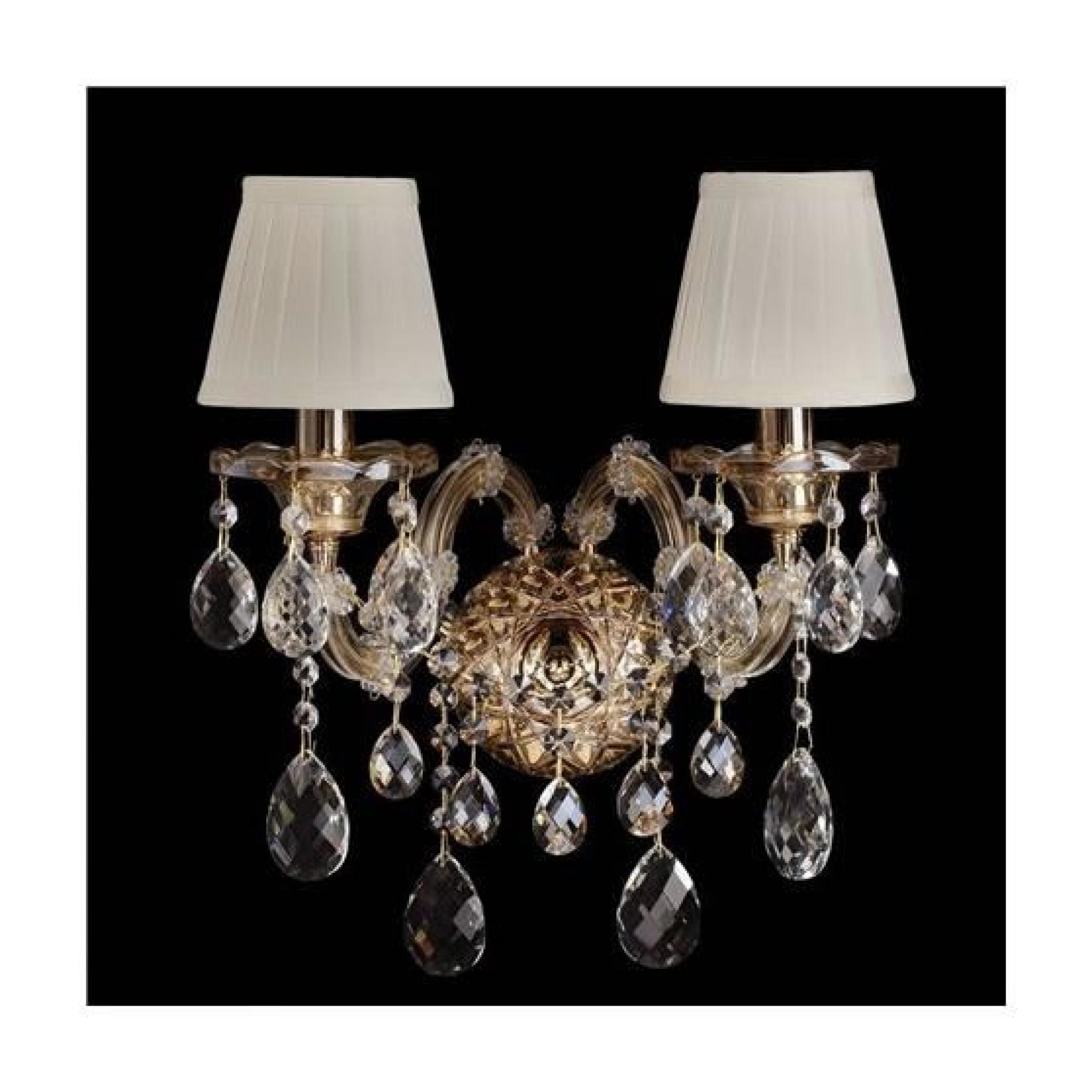 Applique Crystal 479021102 Or 2 x 60W pas cher