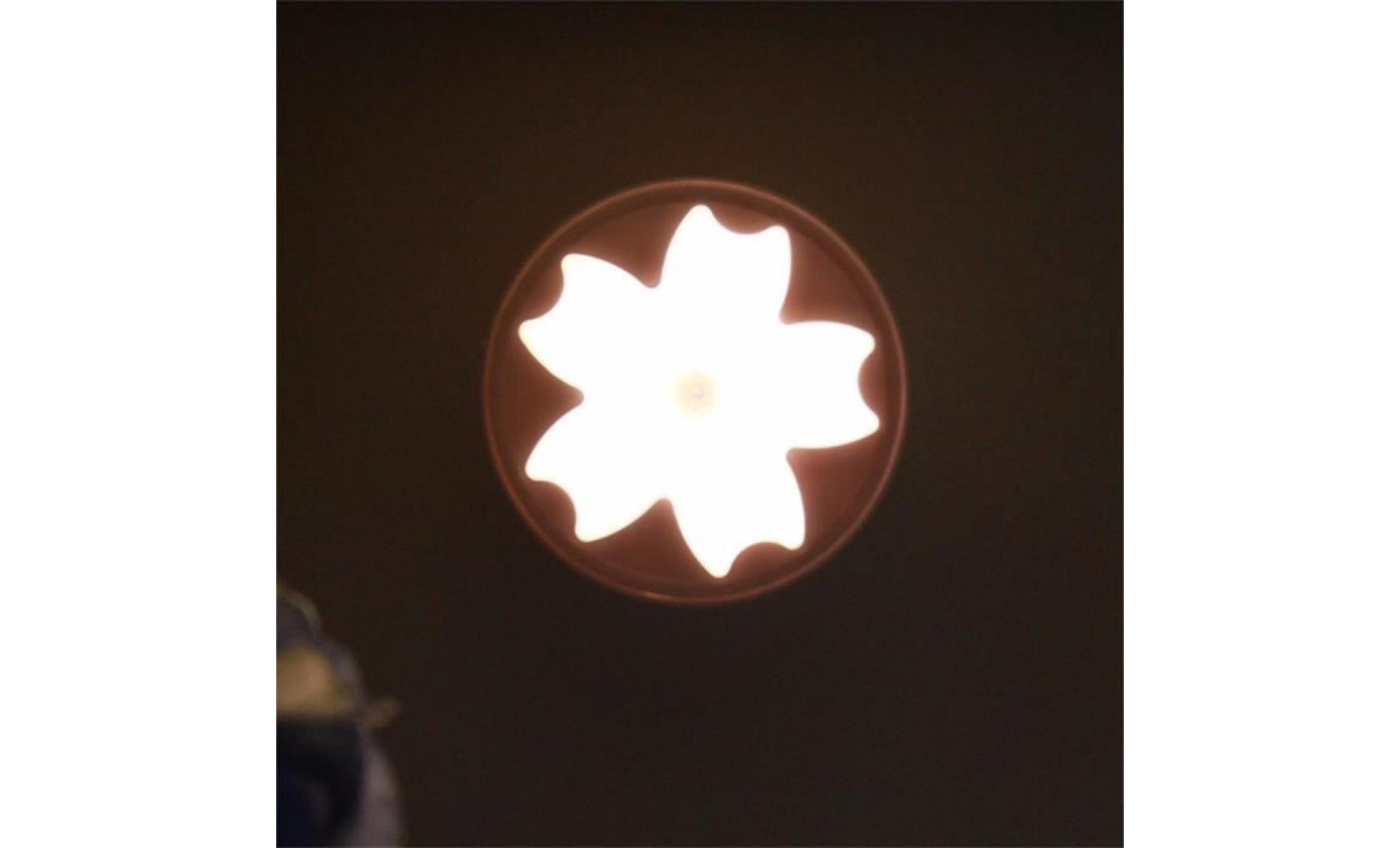 applique d'interieur mini led night light corps humain induction intelligente nuit lumière blanc   blanc pas cher