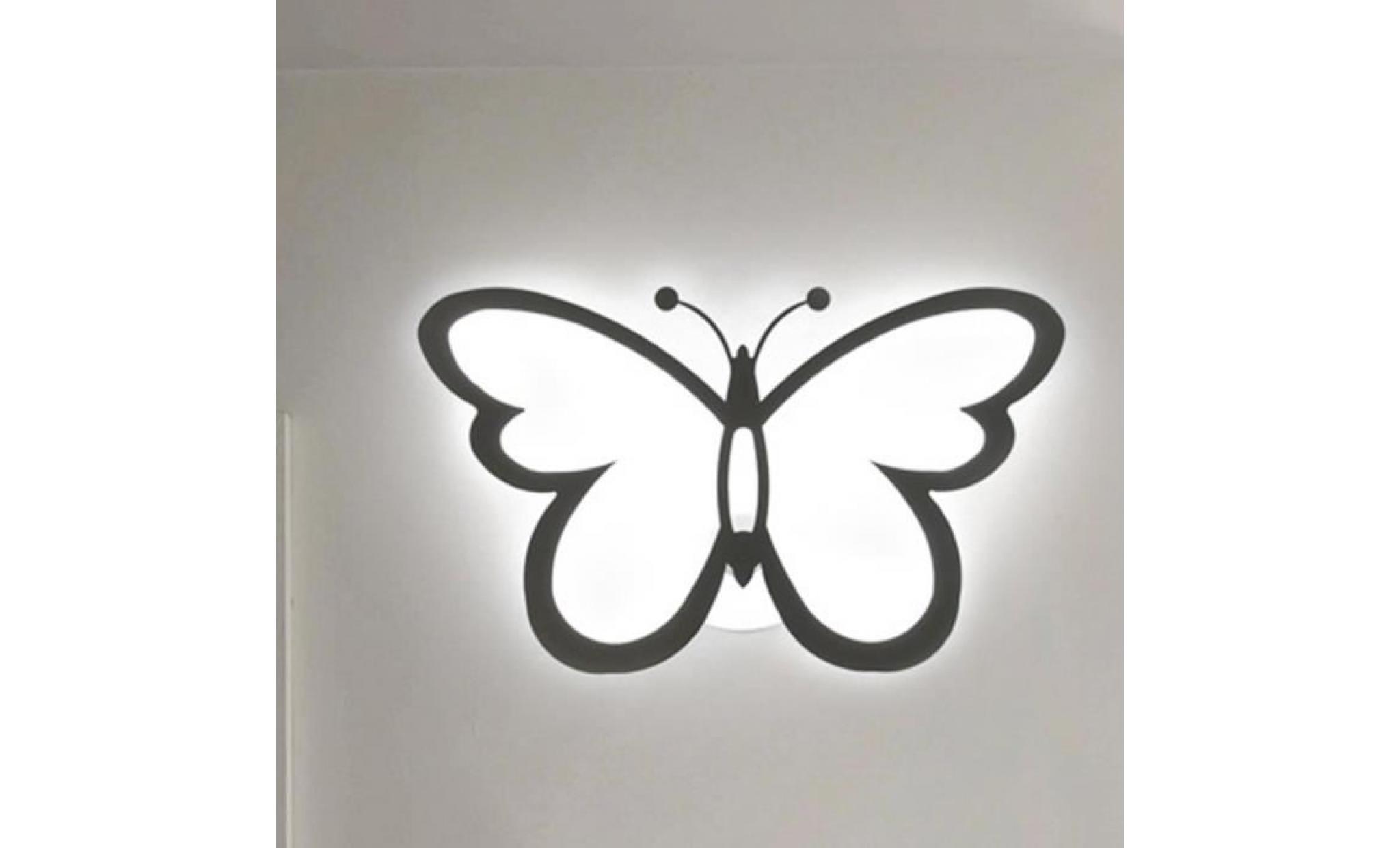 applique led, lampes seeksung, lampes de chevet, Éclairage moderne minimaliste escalier créatif, papillons  applique murale
