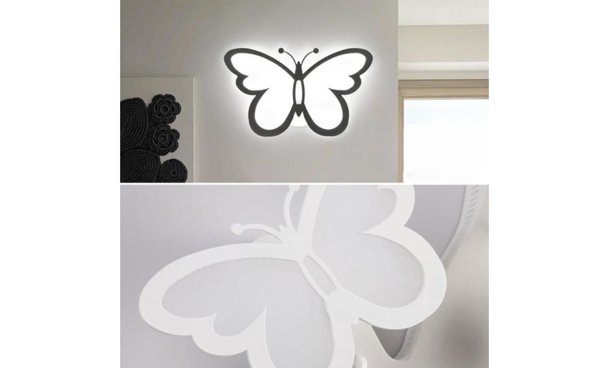 applique led, lampes seeksung, lampes de chevet, Éclairage moderne minimaliste escalier créatif, papillons  applique murale pas cher