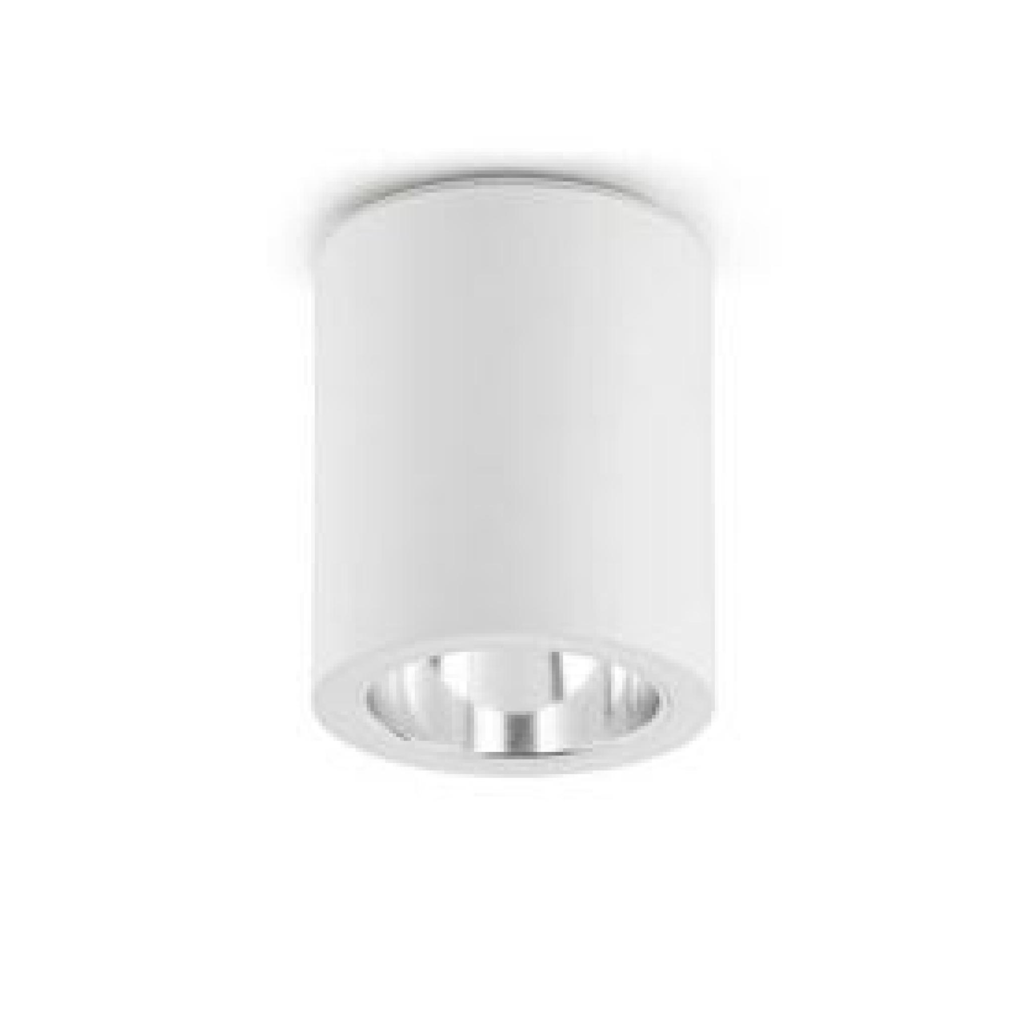 Applique plafonnier Pote-1 1 lampe argent E27 60w