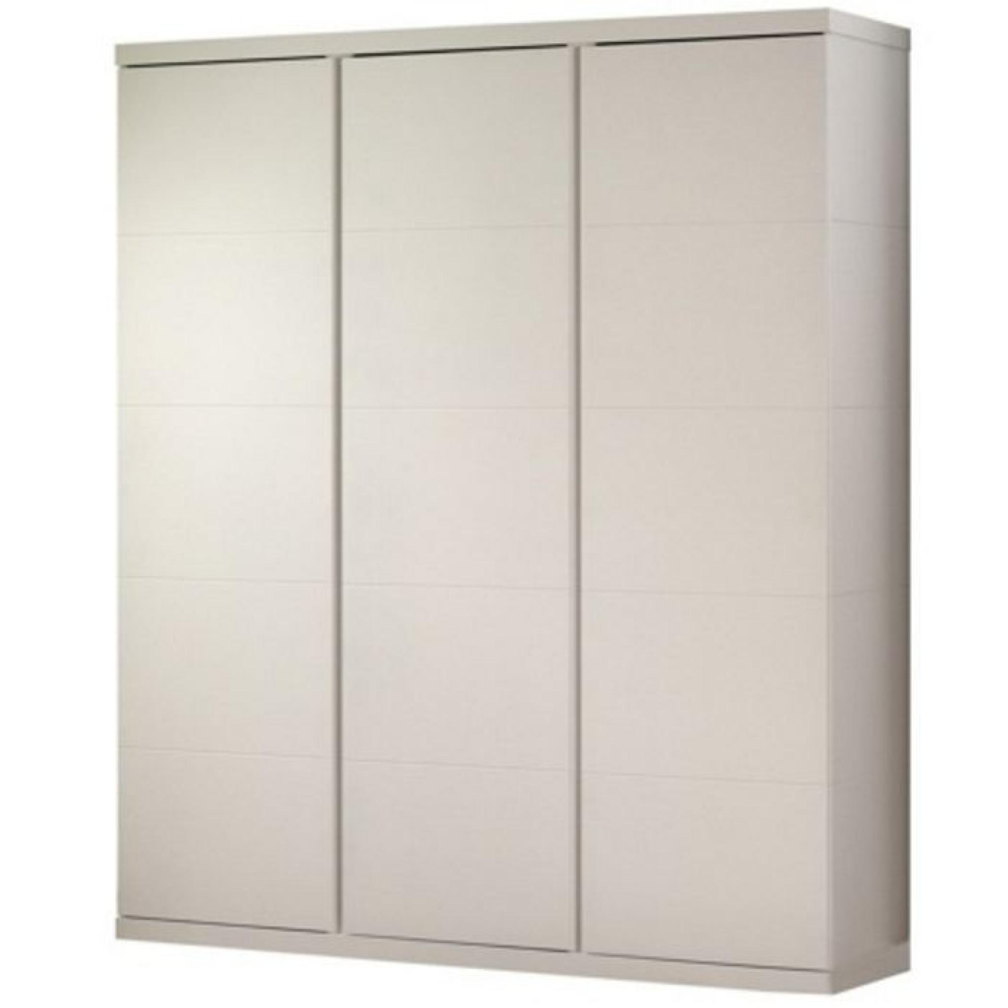 Armoire 3 portes Swithome Indiana Blanche