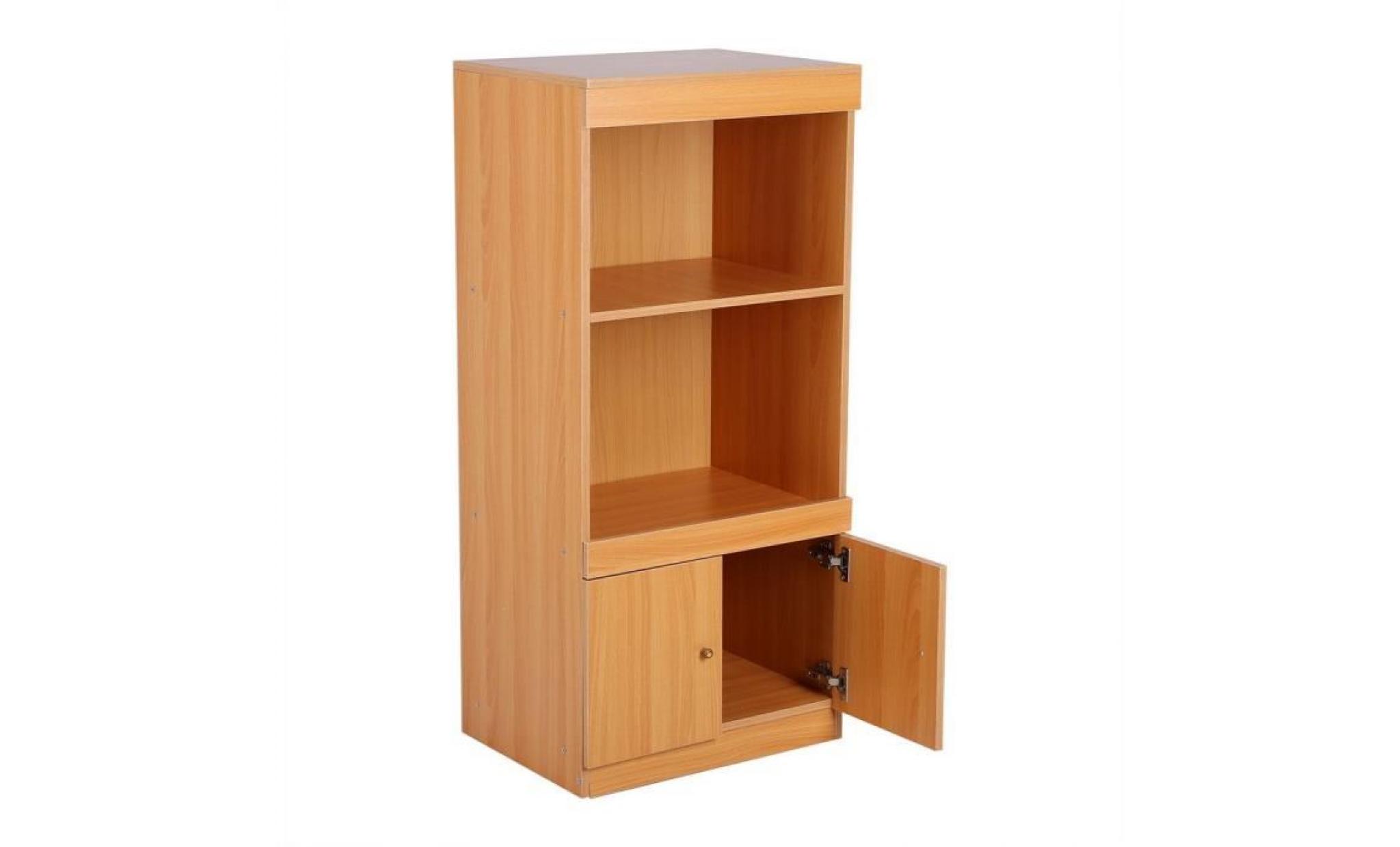 armoire de bureau de rangement moderne en bois pas cher