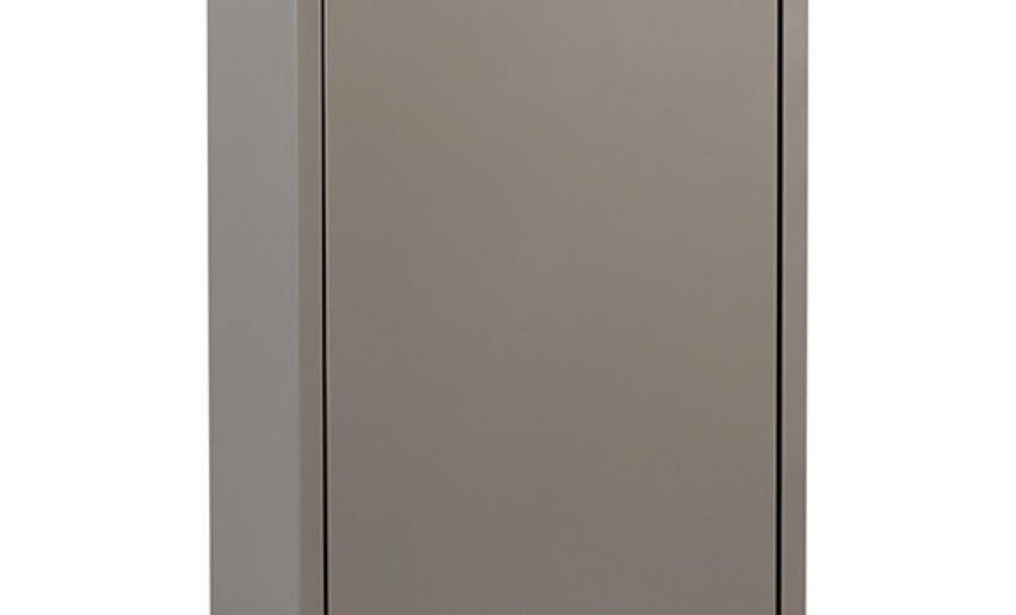 armoire de rangement métal 1 porte gris