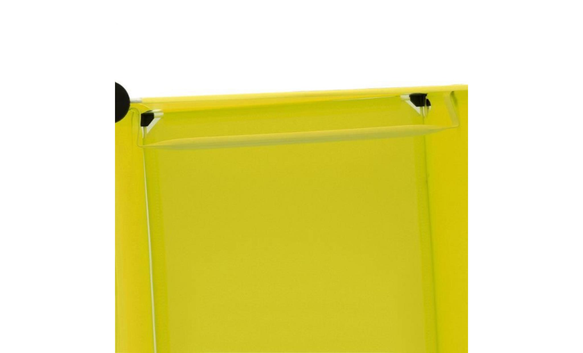 armoire en resine 12 grilles  simple jaune,placard de rangement grande rectangulaire pas cher