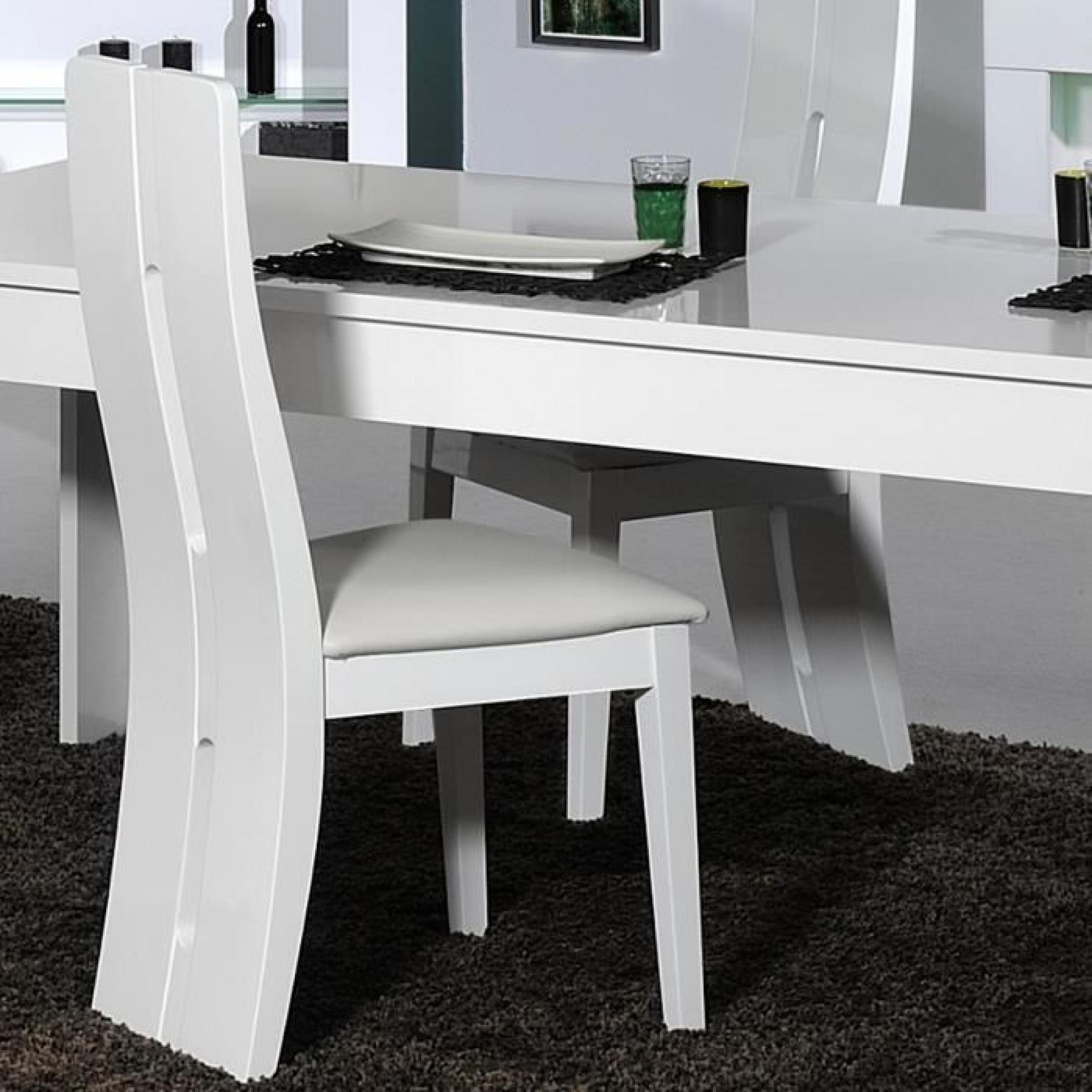 ARROW Chaise de salle à manger 43 cm blanc