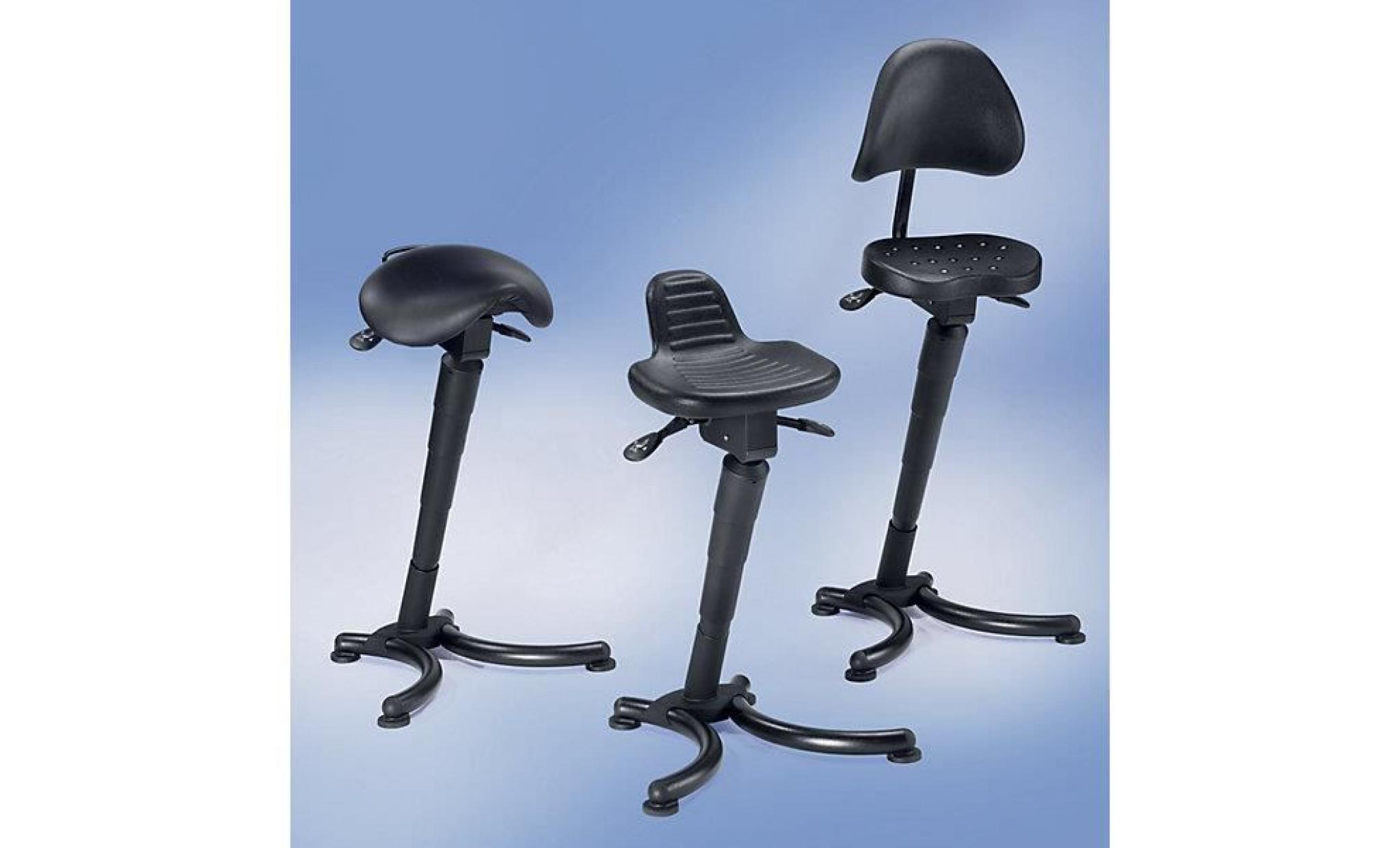 assis debout   assise large ergonomique hauteur réglable par lift à gaz   assis debout chaise d'atelier chaises d'atelier tabouret