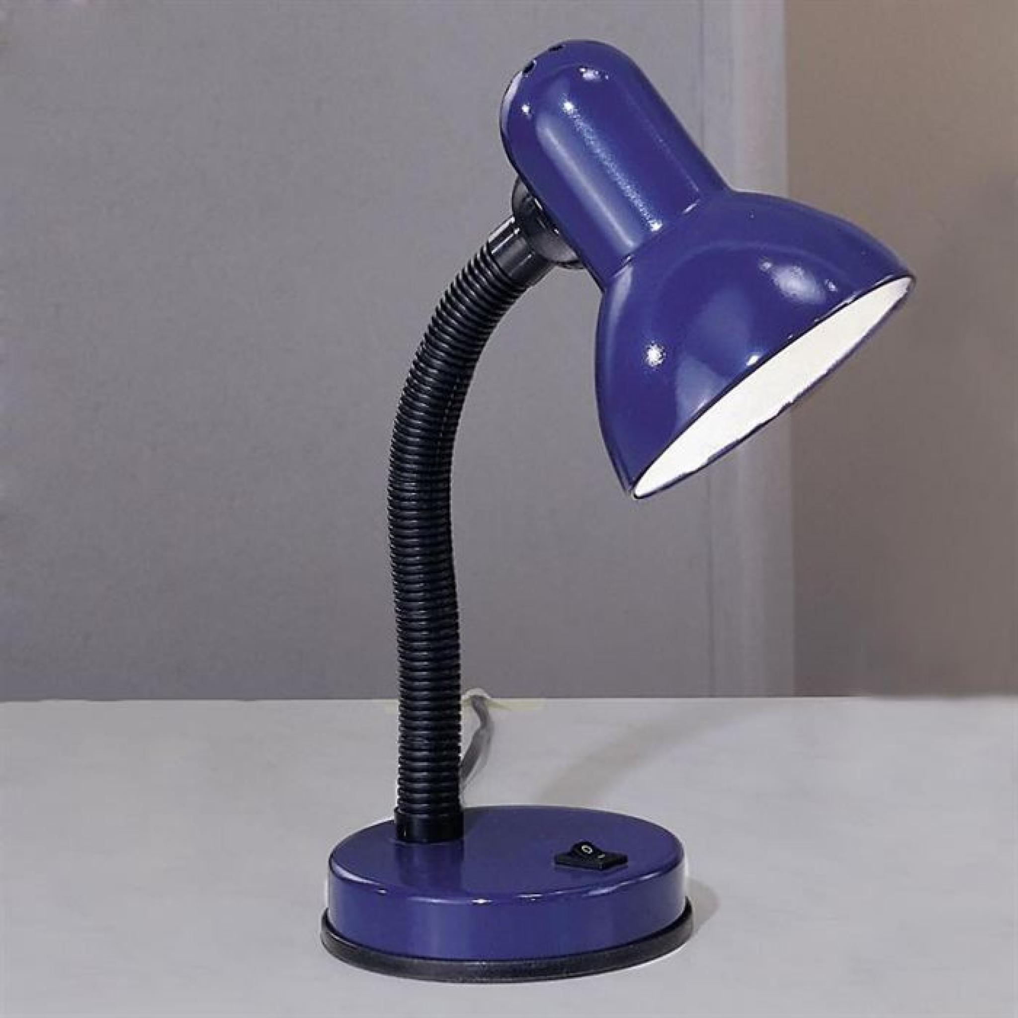 Lampe de bureau BASIC - Lampe Bleu pas cher