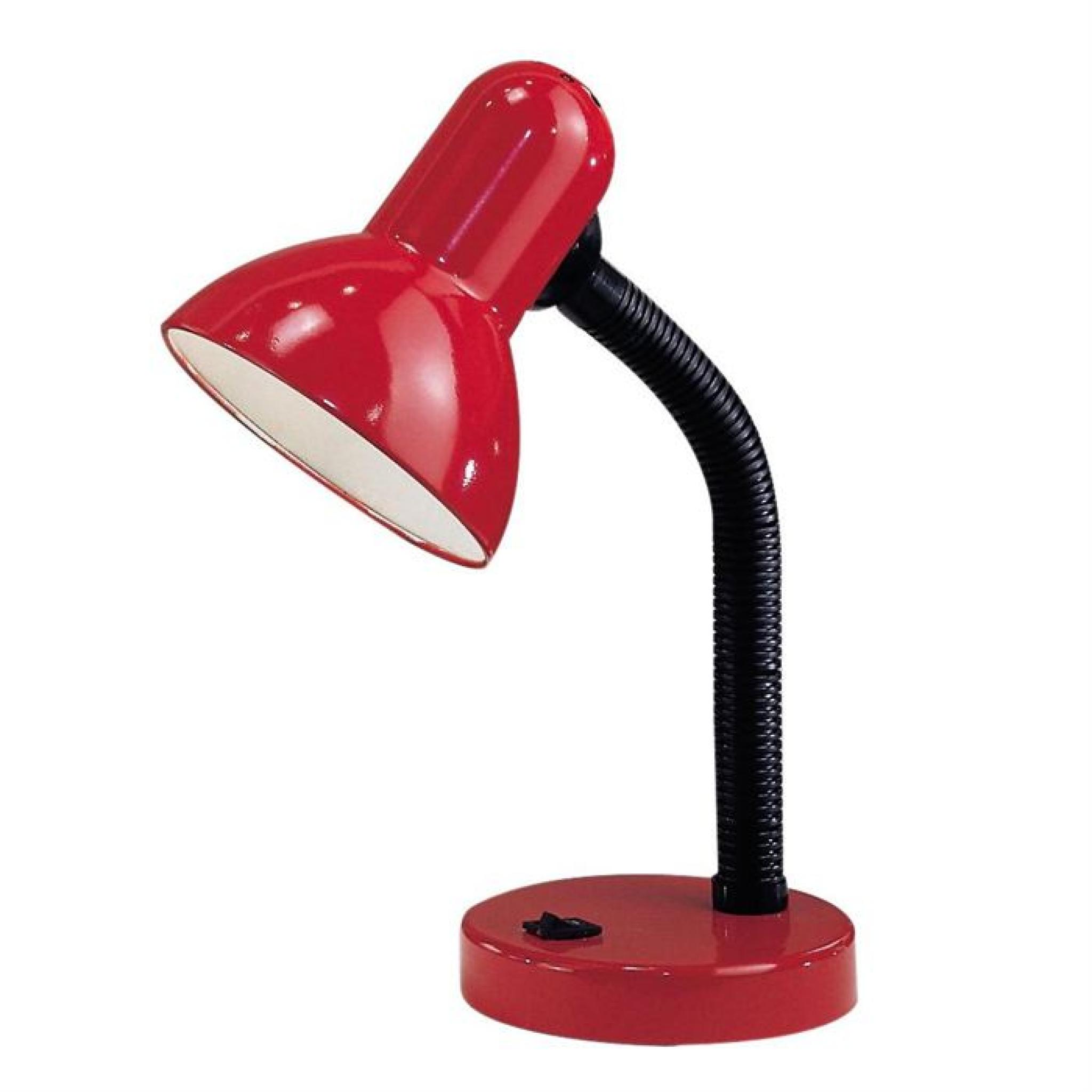 Lampe de bureau BASIC - Lampe Rouge