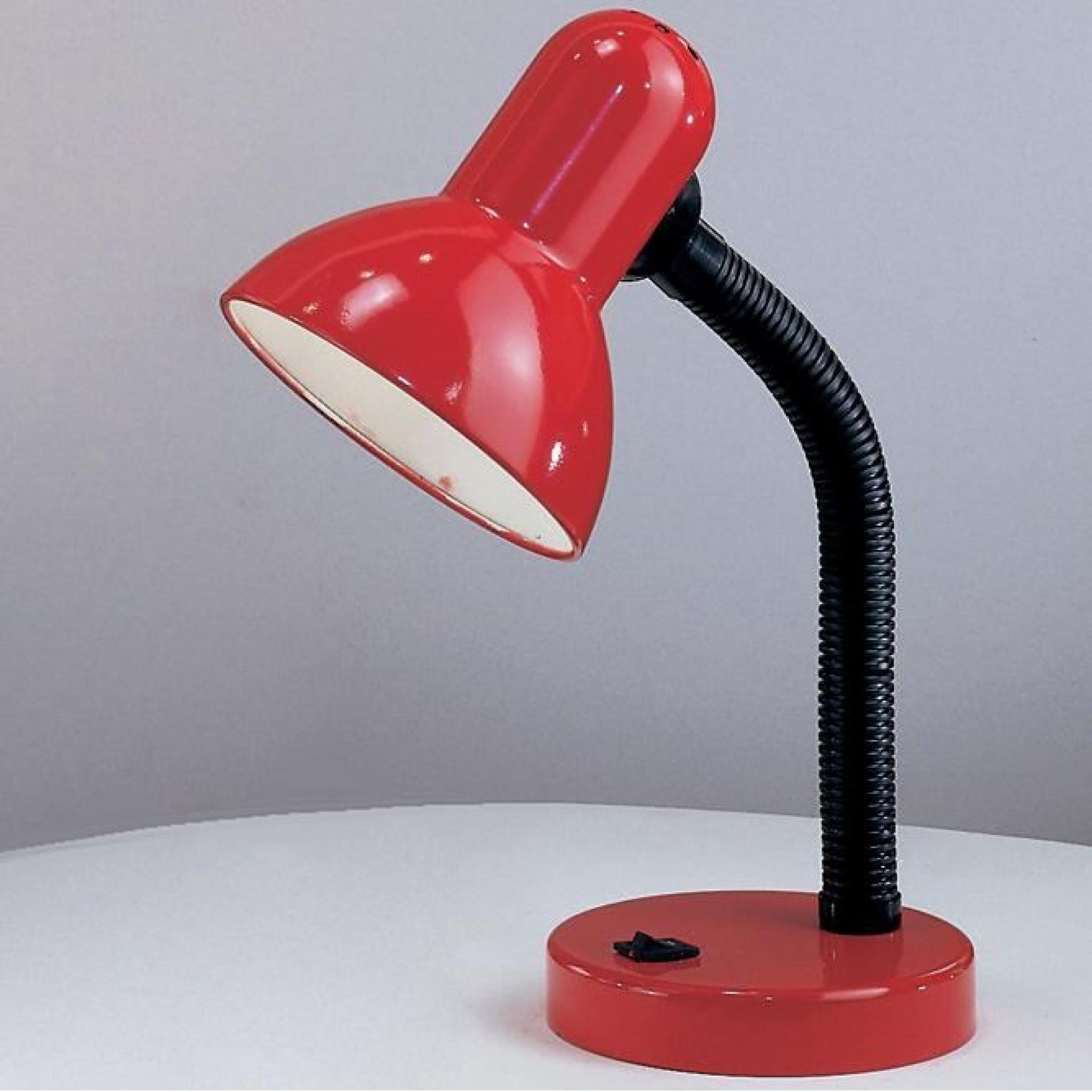 Lampe de bureau BASIC - Lampe Rouge pas cher