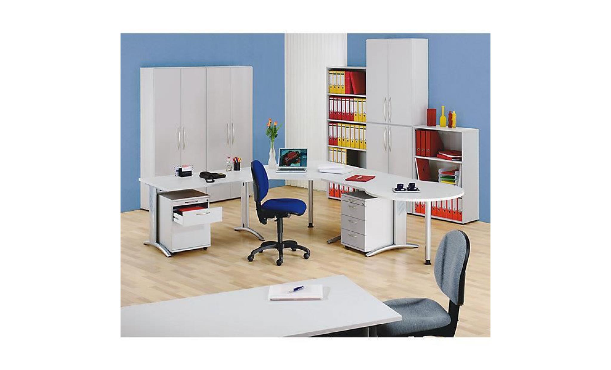 bianca armoire de bureau   h x l x p 1144 x 800 x 346 mm, 3 hauteurs de classeurs   façon hêtre   armoire armoire de bureau armoire