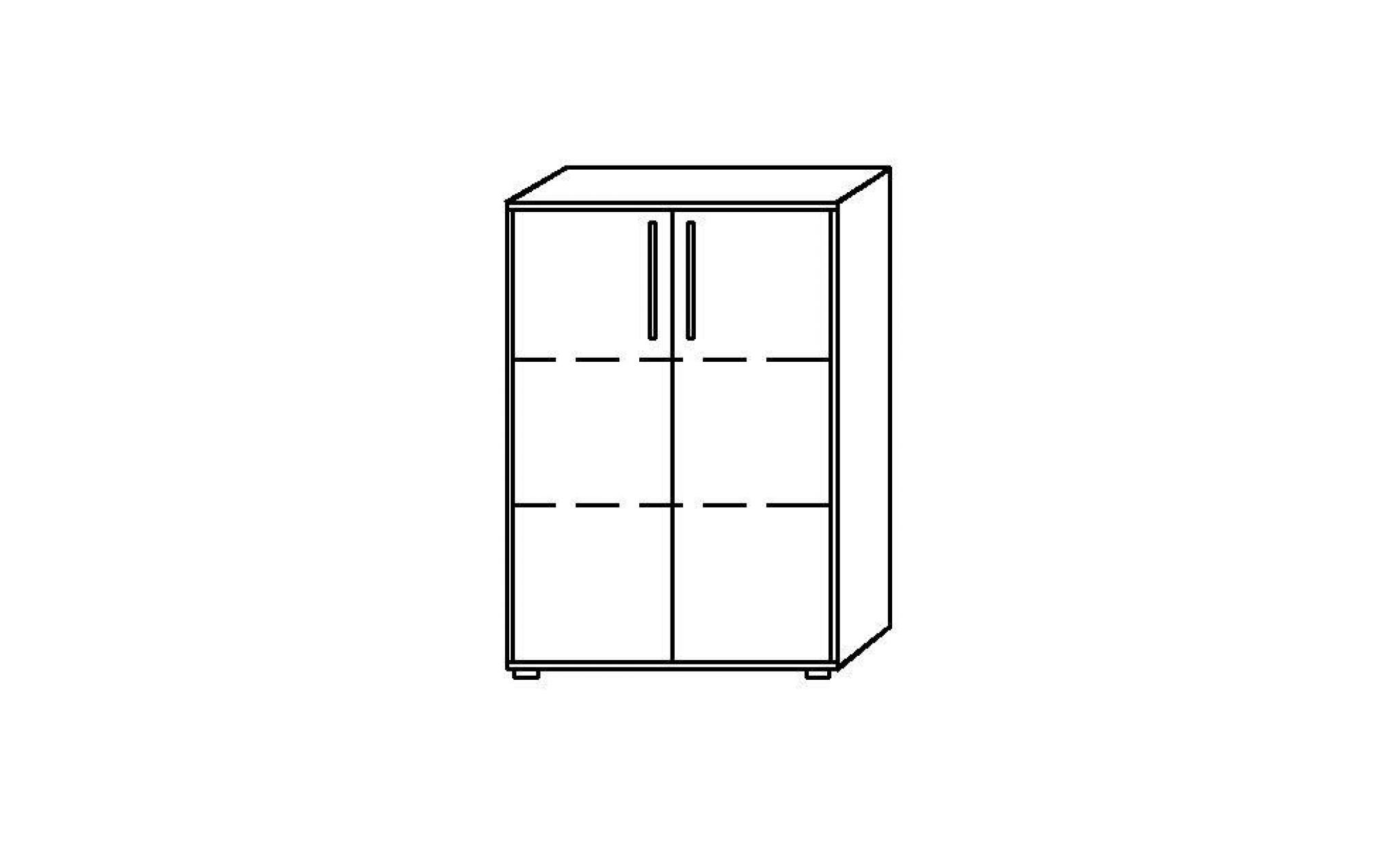 bianca armoire de bureau   h x l x p 1144 x 800 x 346 mm, 3 hauteurs de classeurs   gris clair   armoire armoire de bureau armoire pas cher