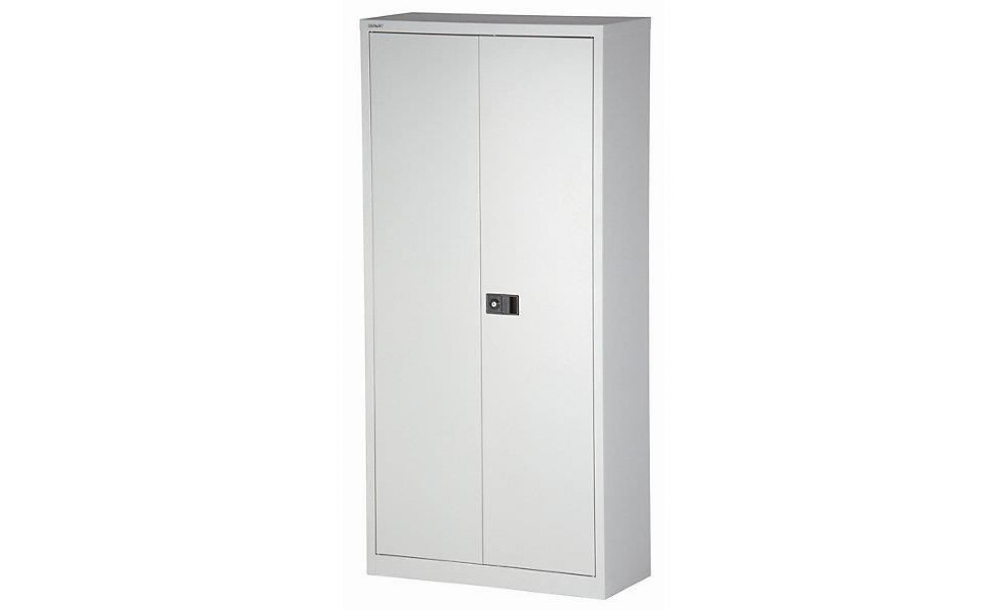 bisley armoire à portes battantes universal   vestiaire argent   armoire d'atelier armoire de bureau armoire métallique armoires pas cher