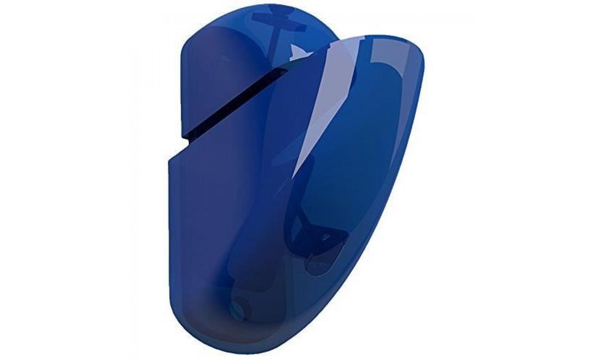 Bolis Italia AA1T006HA2B2 Gondola Lot de 2 Consoles Plastique Bleu Transparent 7,6 x 6 x 3,2 cm…