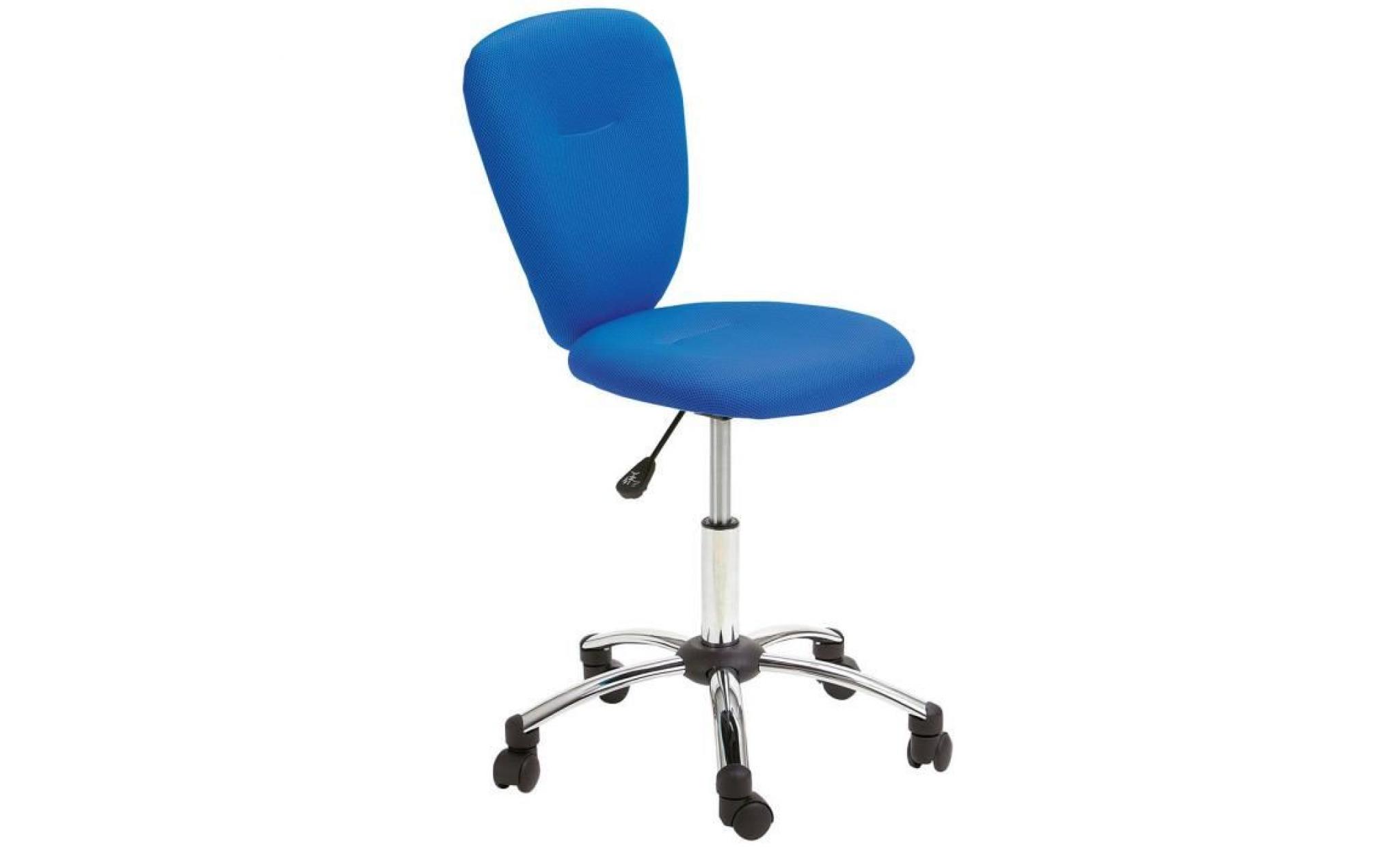 bonnie   chaise de bureau bleue