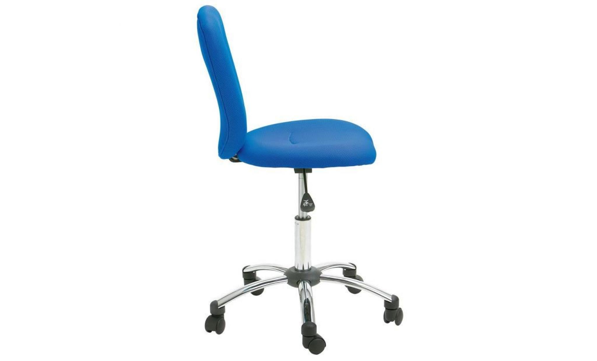 bonnie   chaise de bureau bleue pas cher