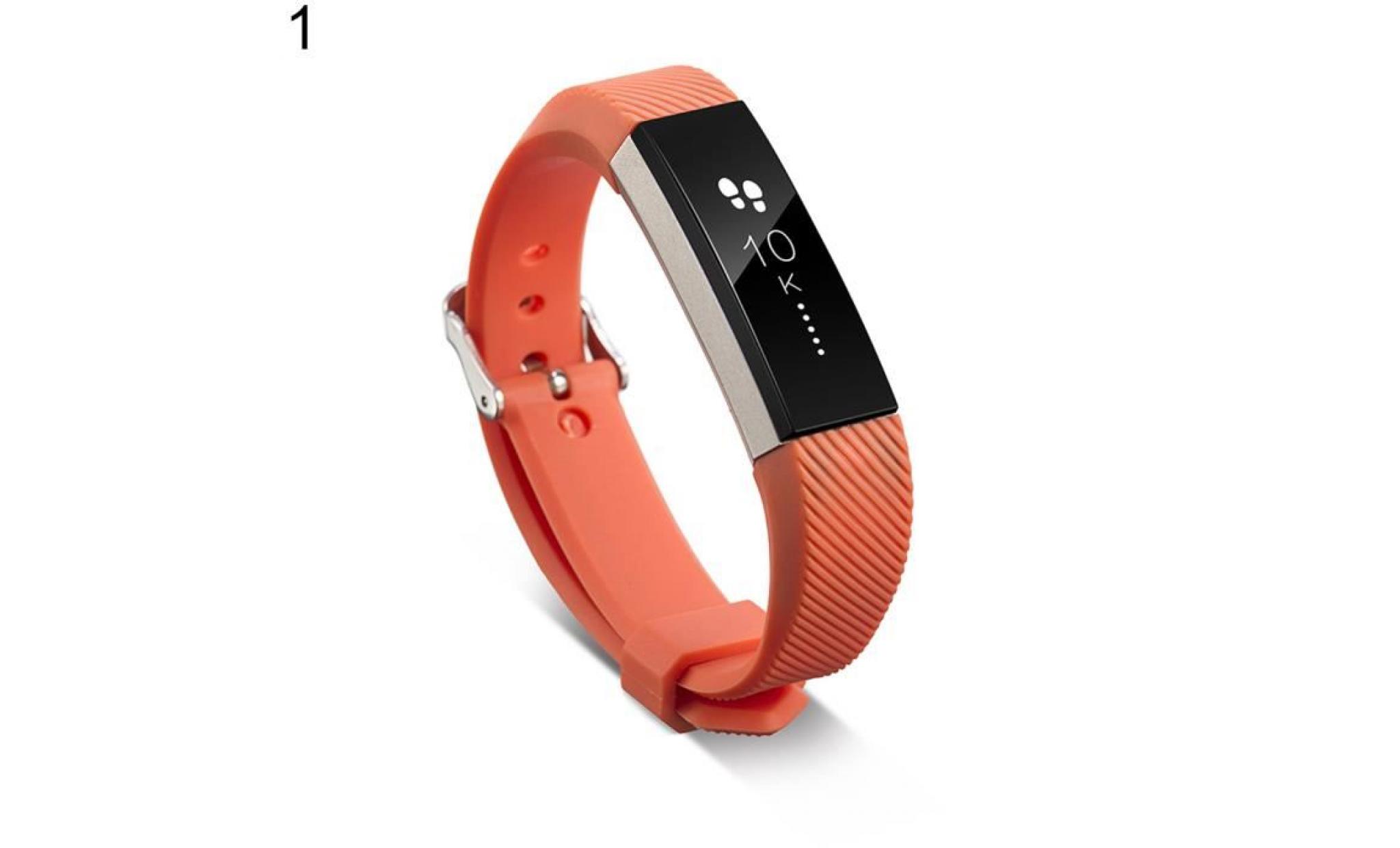 bracelet de remplacement en silicone pour dragonne bracelet de remplacement pour bracelet fitbit alta orange s