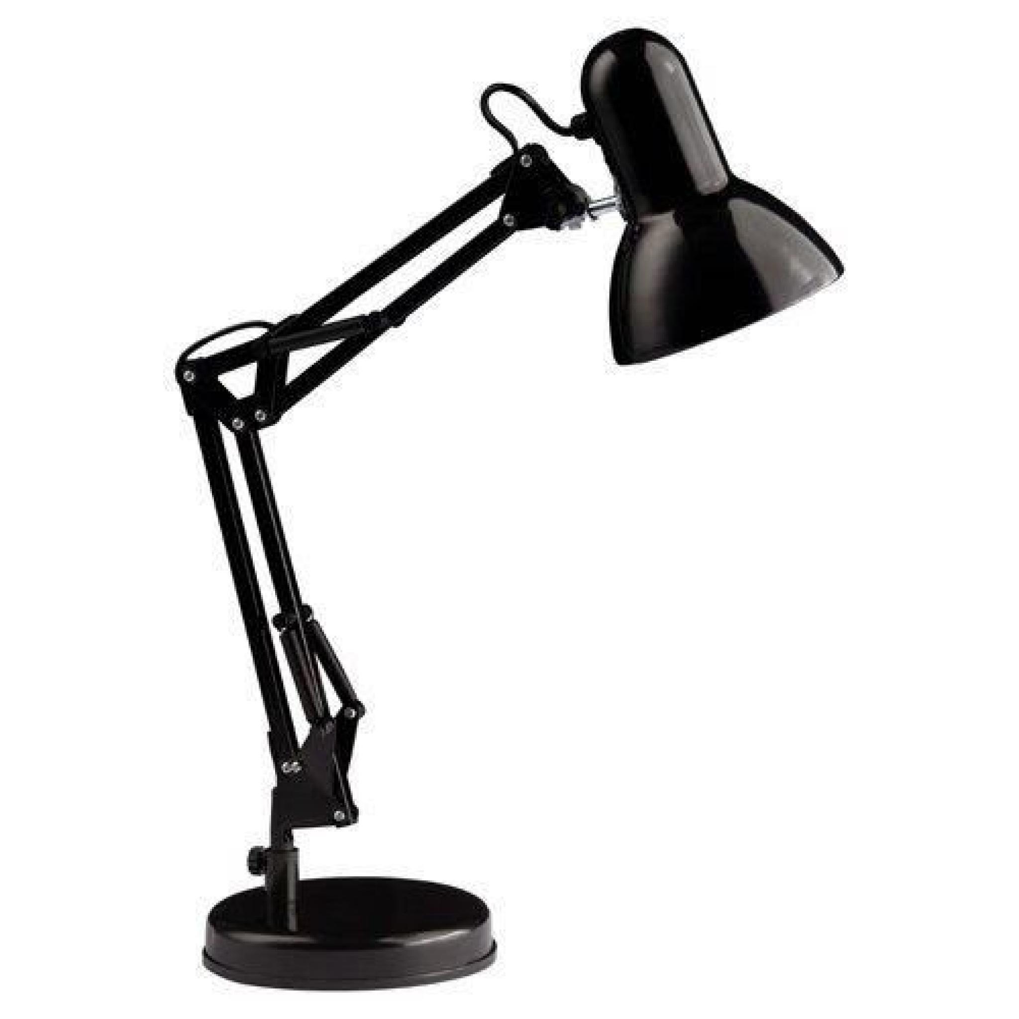 Brilliant 92706/06 Lampe à  Poser E27 Métal/Plastique Noir 40 x 50 cm