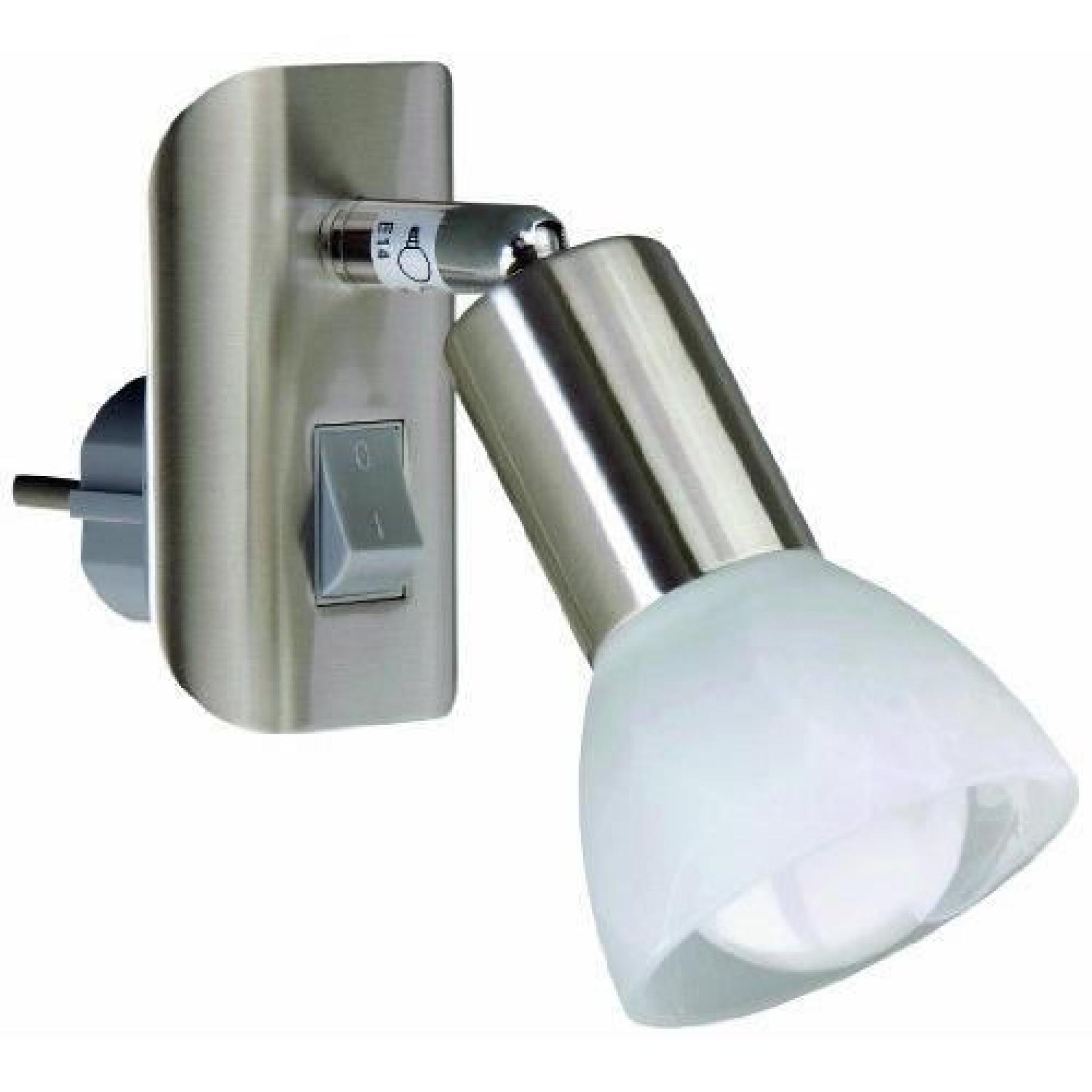 Briloner Leuchten 2741-012P Lampe de lecture AGL 1 douille E14 Nickel mat…