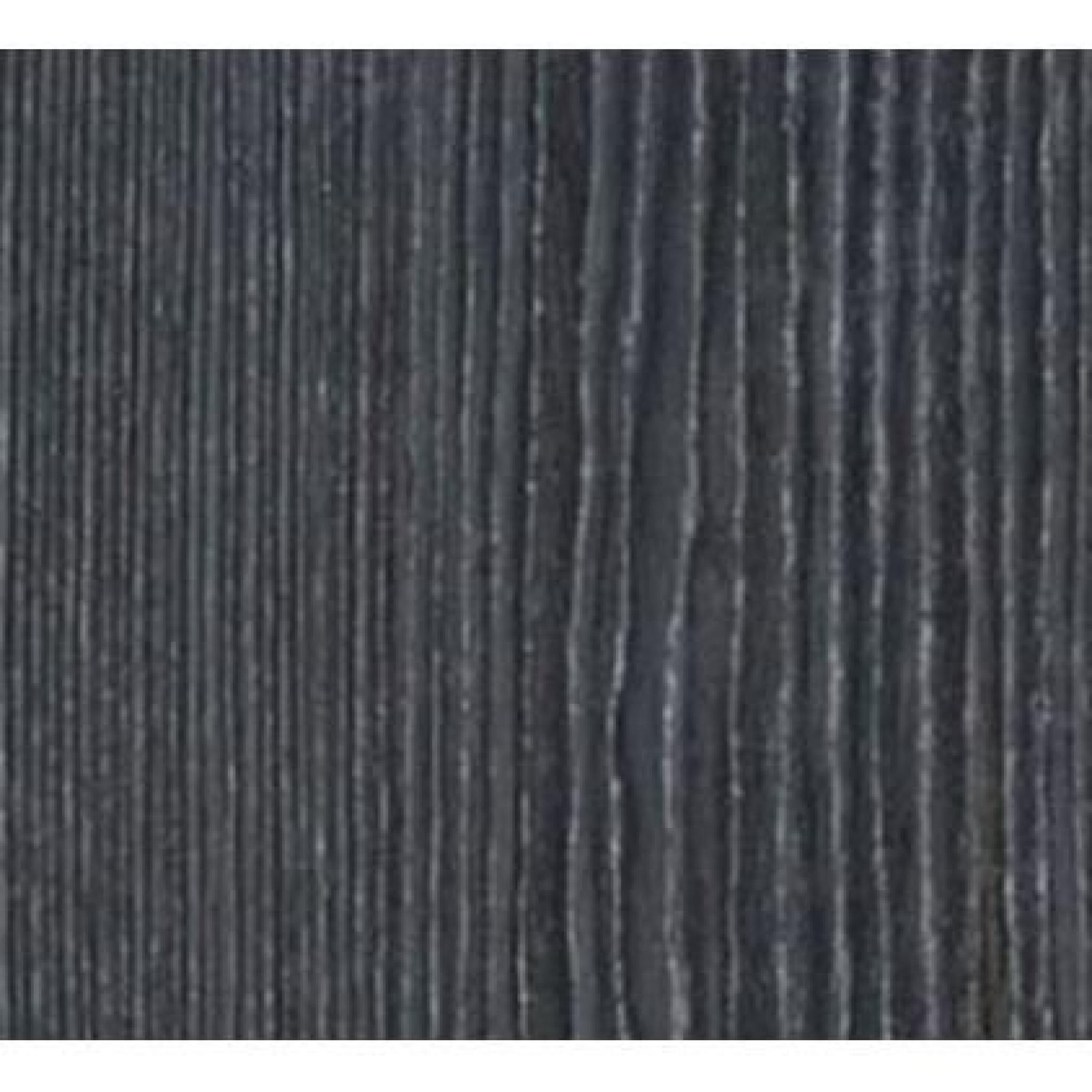 Buffet bas MAG de Calligaris gris graphite avec plateau en verre dépoli noir pas cher